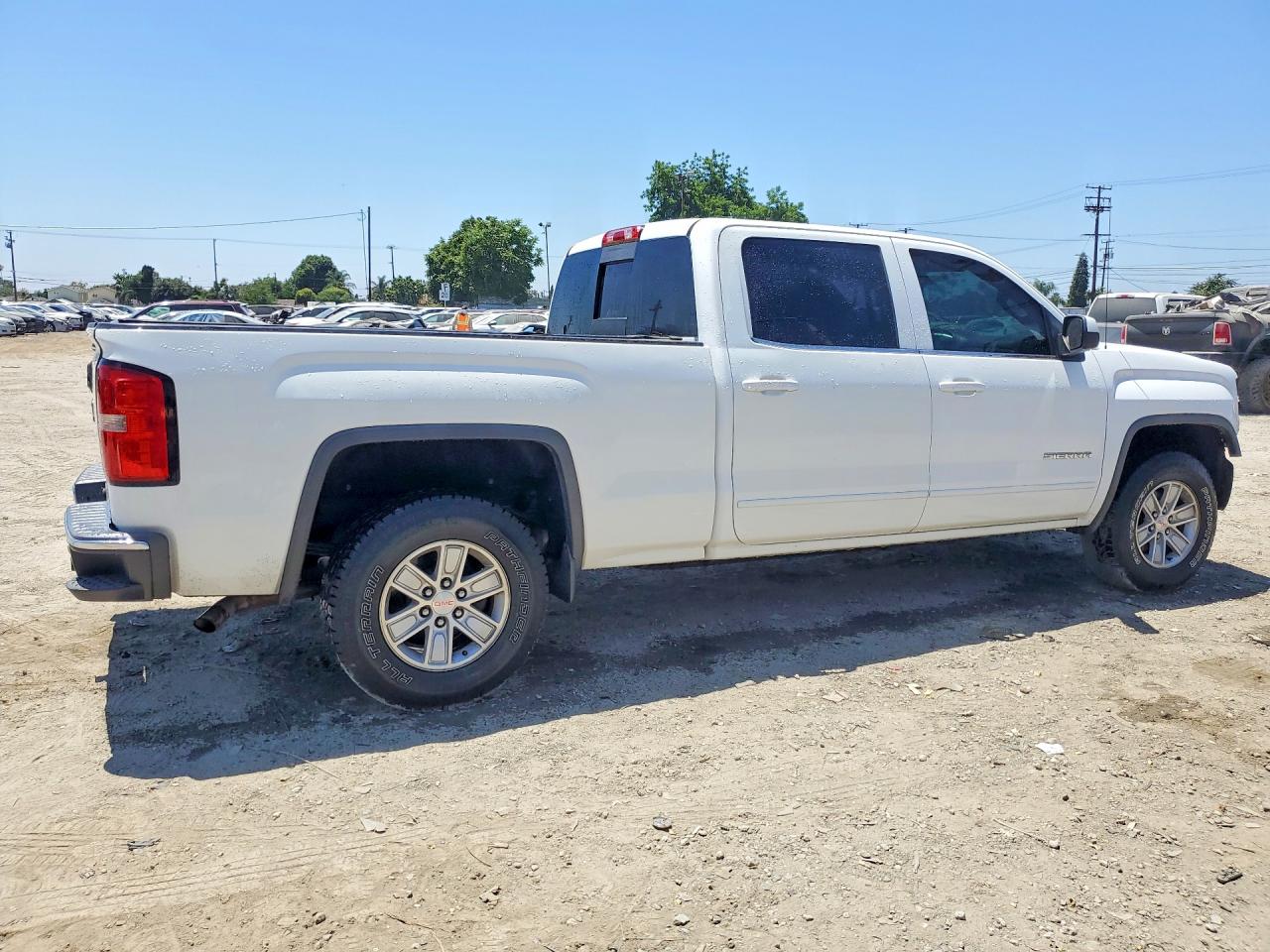 2014 Gmc Sierra C1500 Sle White vin: 3GTP1UEHXEG179748