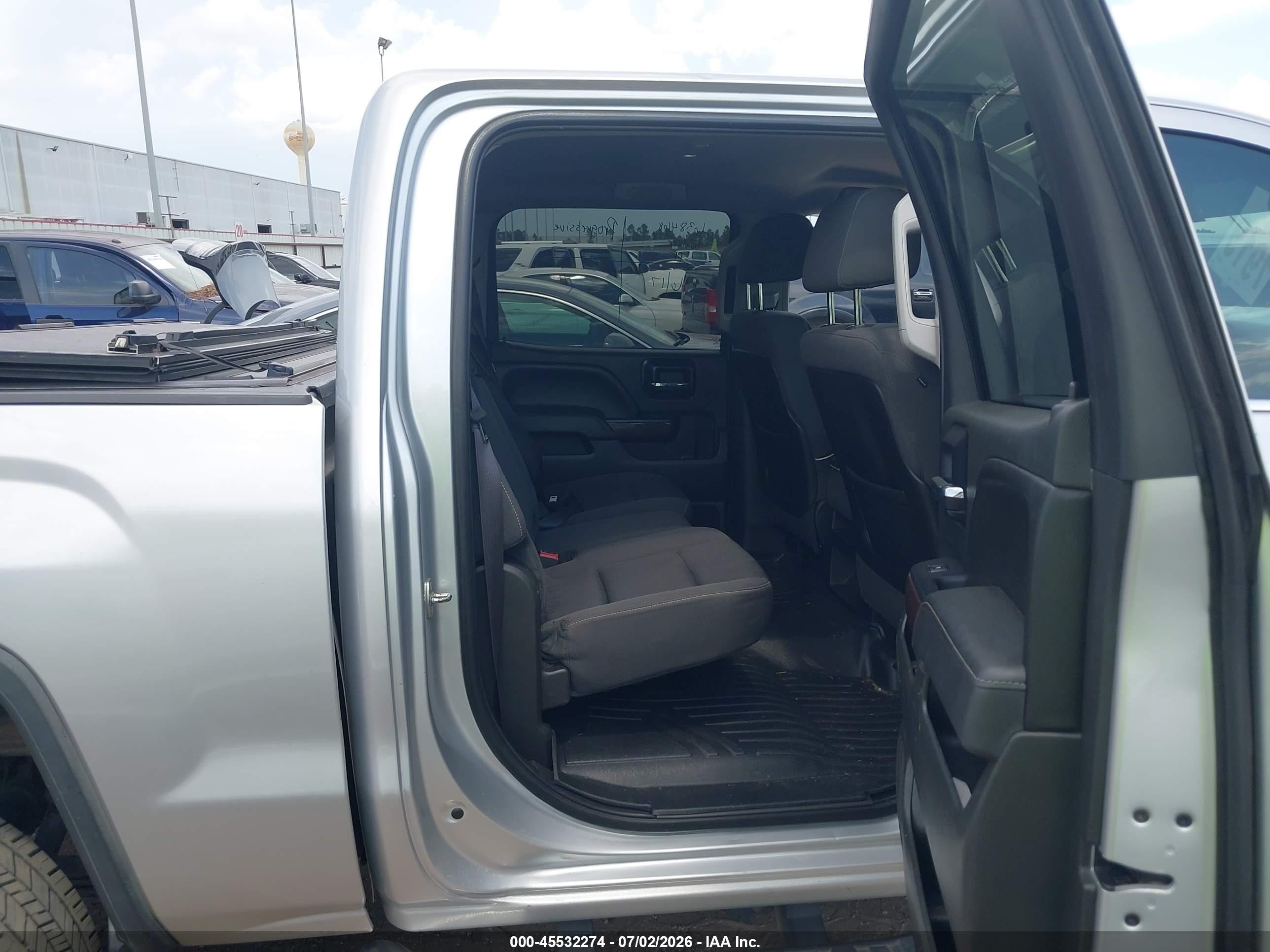 2014 Gmc Sierra 1500 Sle Silver vin: 3GTP1UEHXEG262550