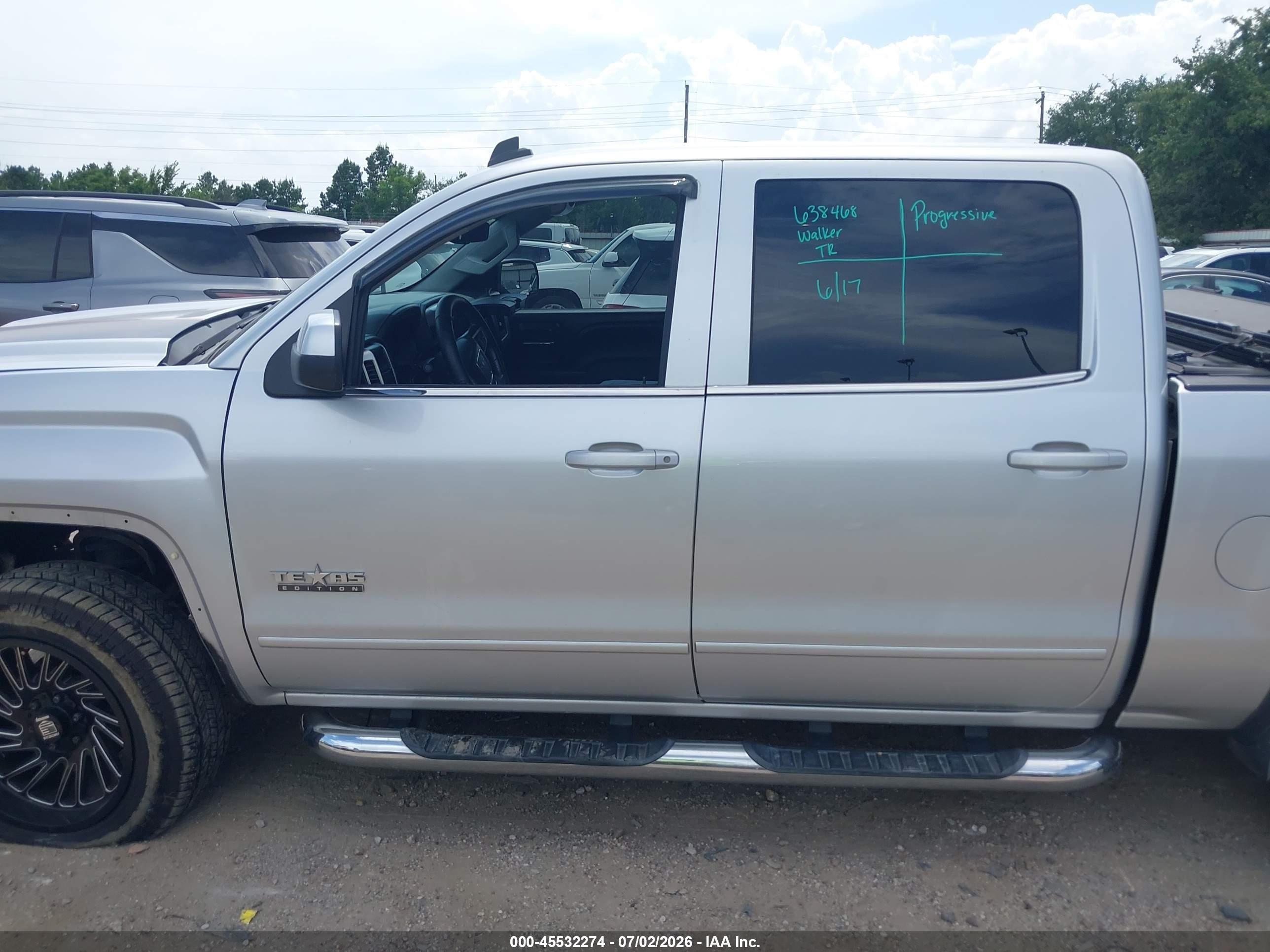 2014 Gmc Sierra 1500 Sle Silver vin: 3GTP1UEHXEG262550