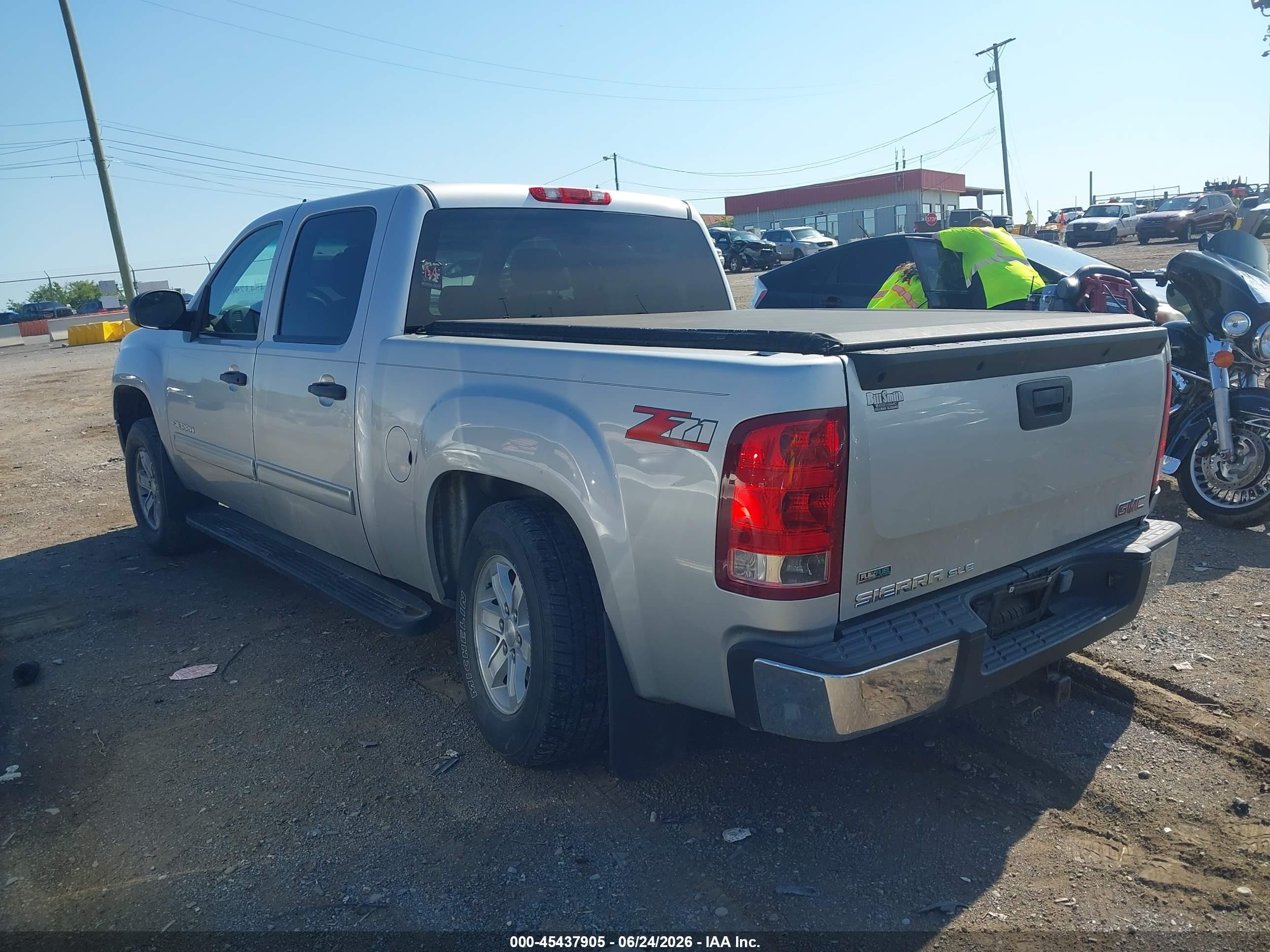 2011 Gmc Sierra 1500 Sle Silver vin: 3GTP1VE00BG149654