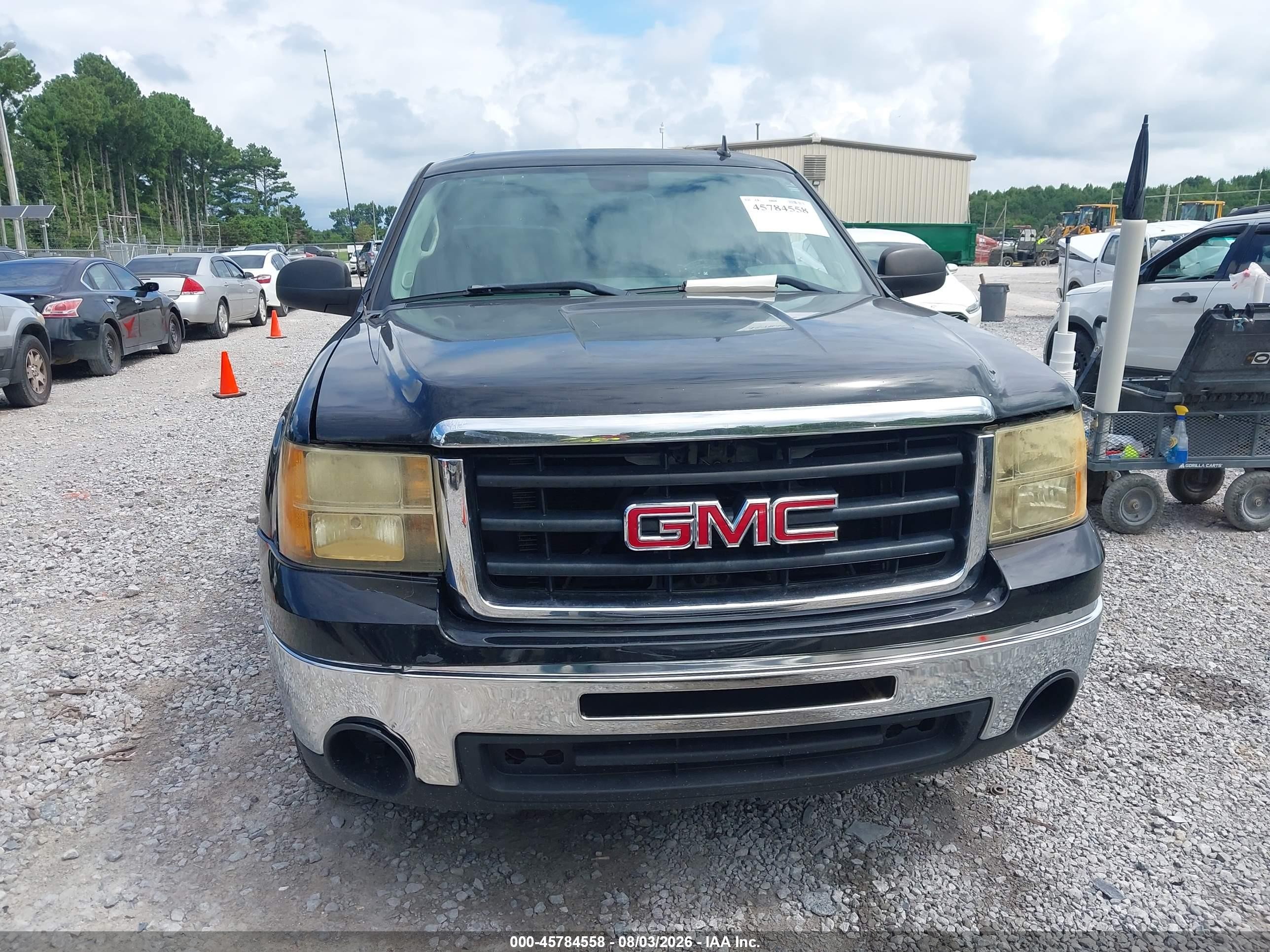 2011 Gmc Sierra 1500 Sle Black vin: 3GTP1VE00BG340538