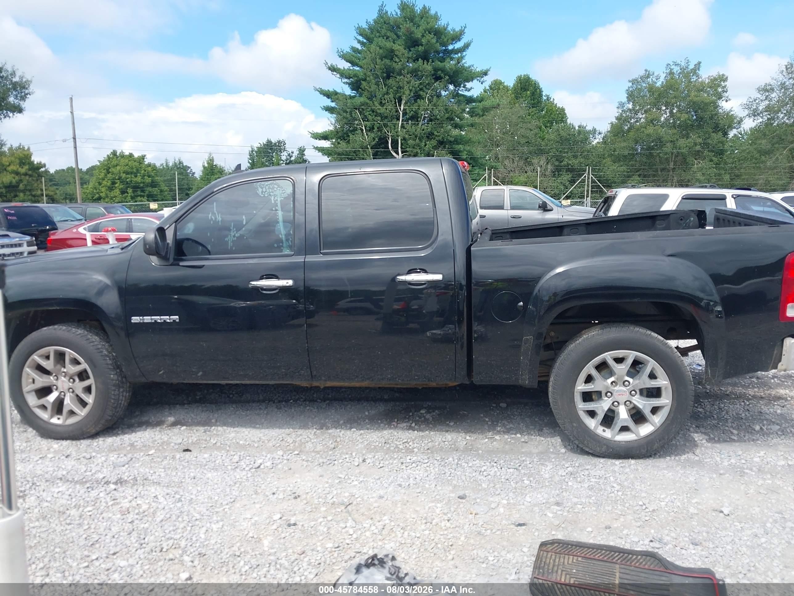 2011 Gmc Sierra 1500 Sle Black vin: 3GTP1VE00BG340538