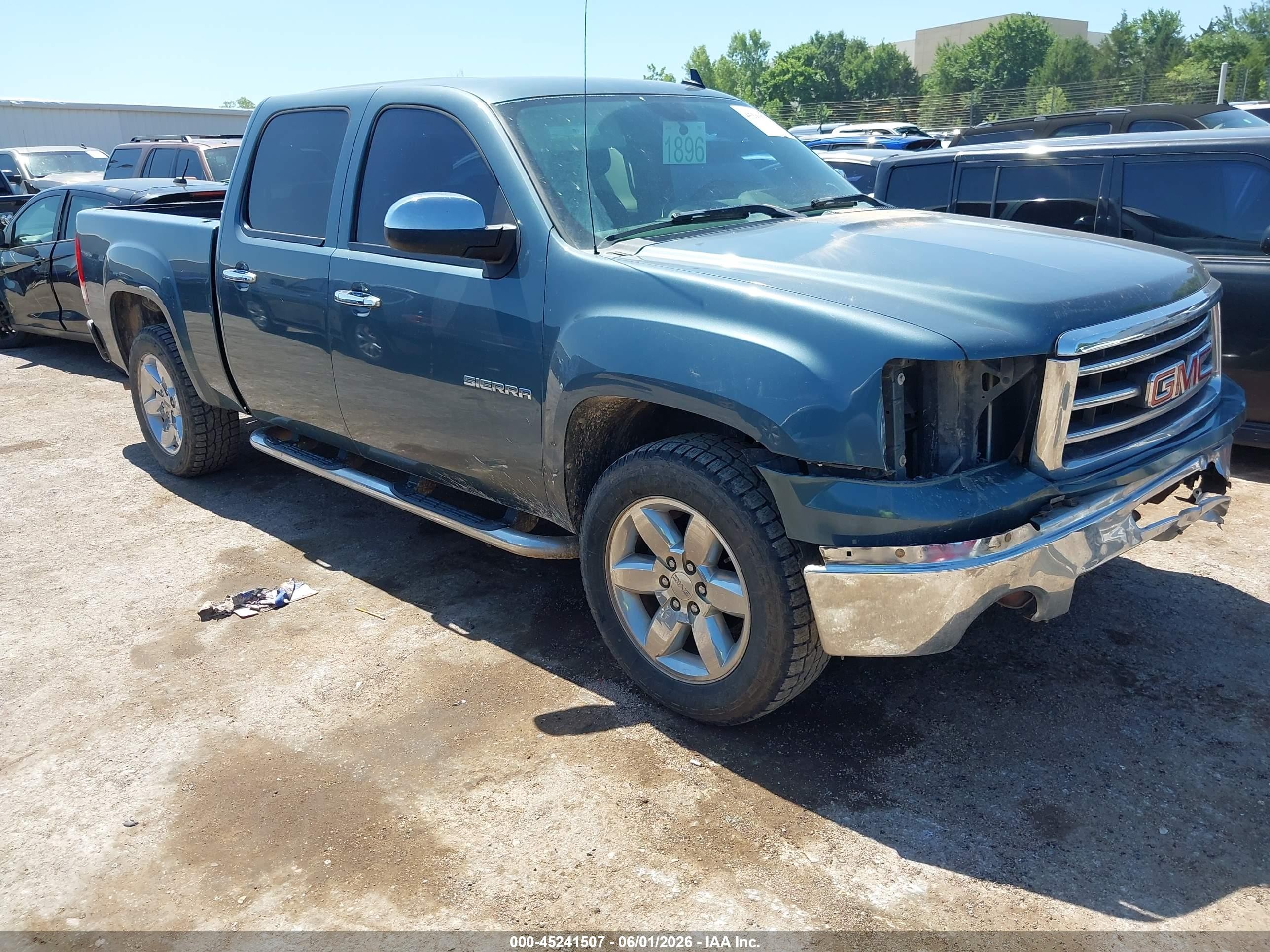 2012 Gmc Sierra 1500 Sle Gray vin: 3GTP1VE00CG121502