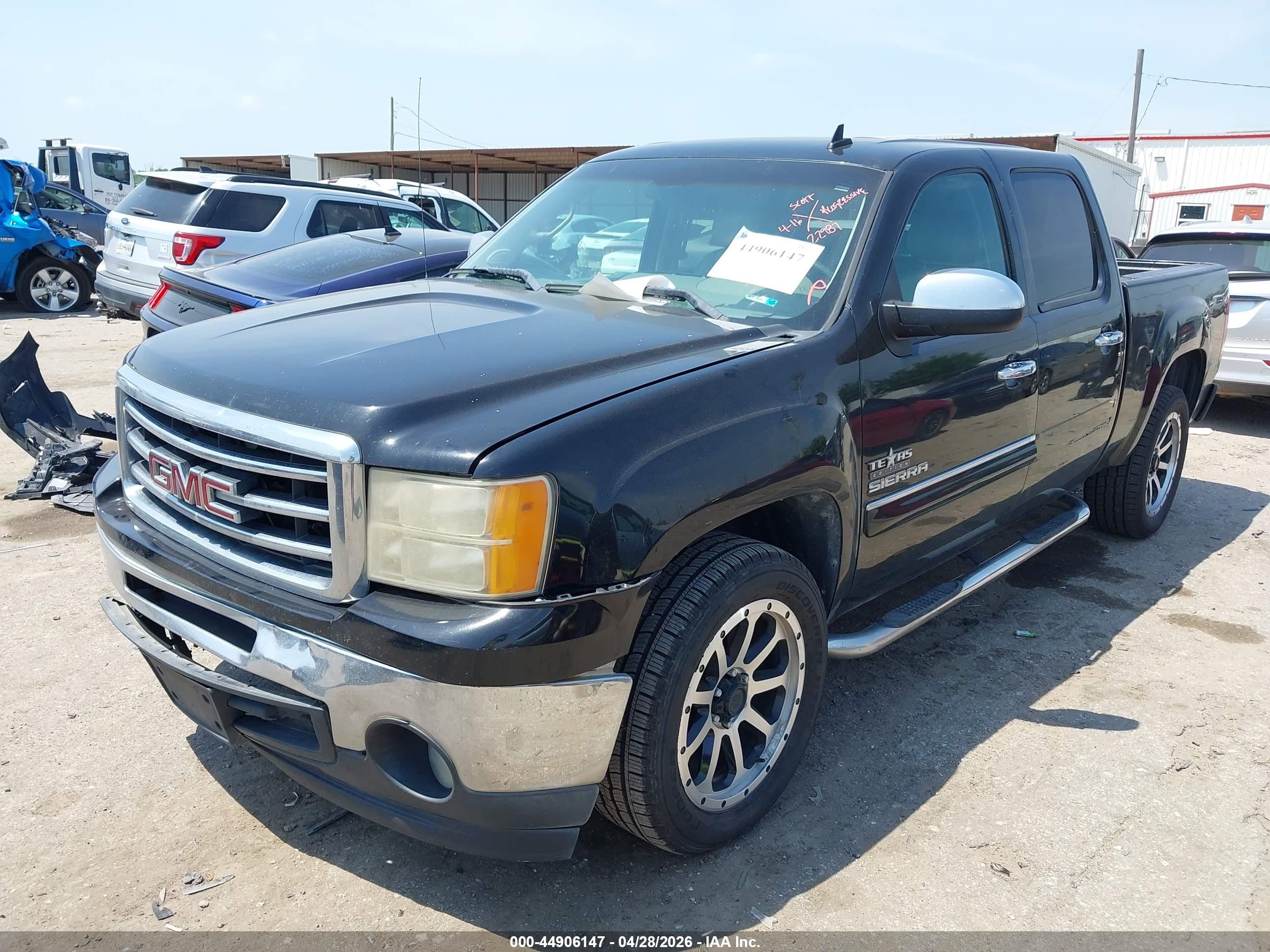 2012 Gmc Sierra 1500 Sle Черный vin: 3GTP1VE00CG144407