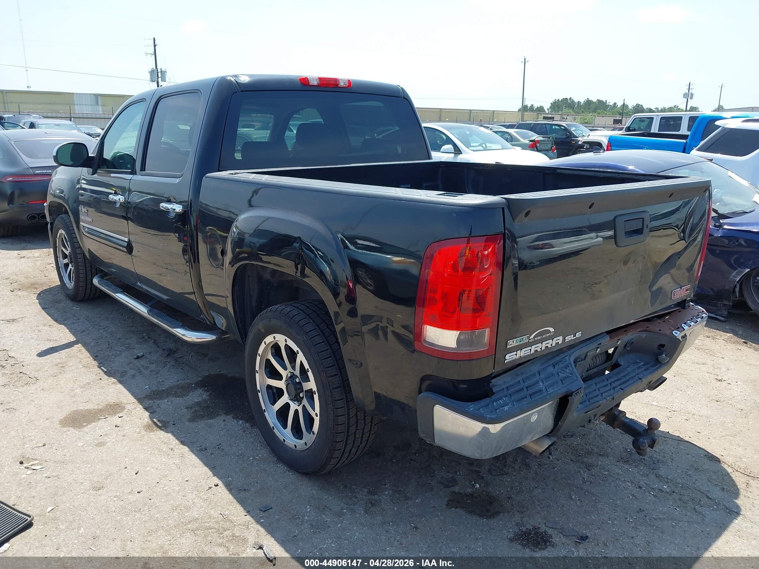 2012 Gmc Sierra 1500 Sle Черный vin: 3GTP1VE00CG144407