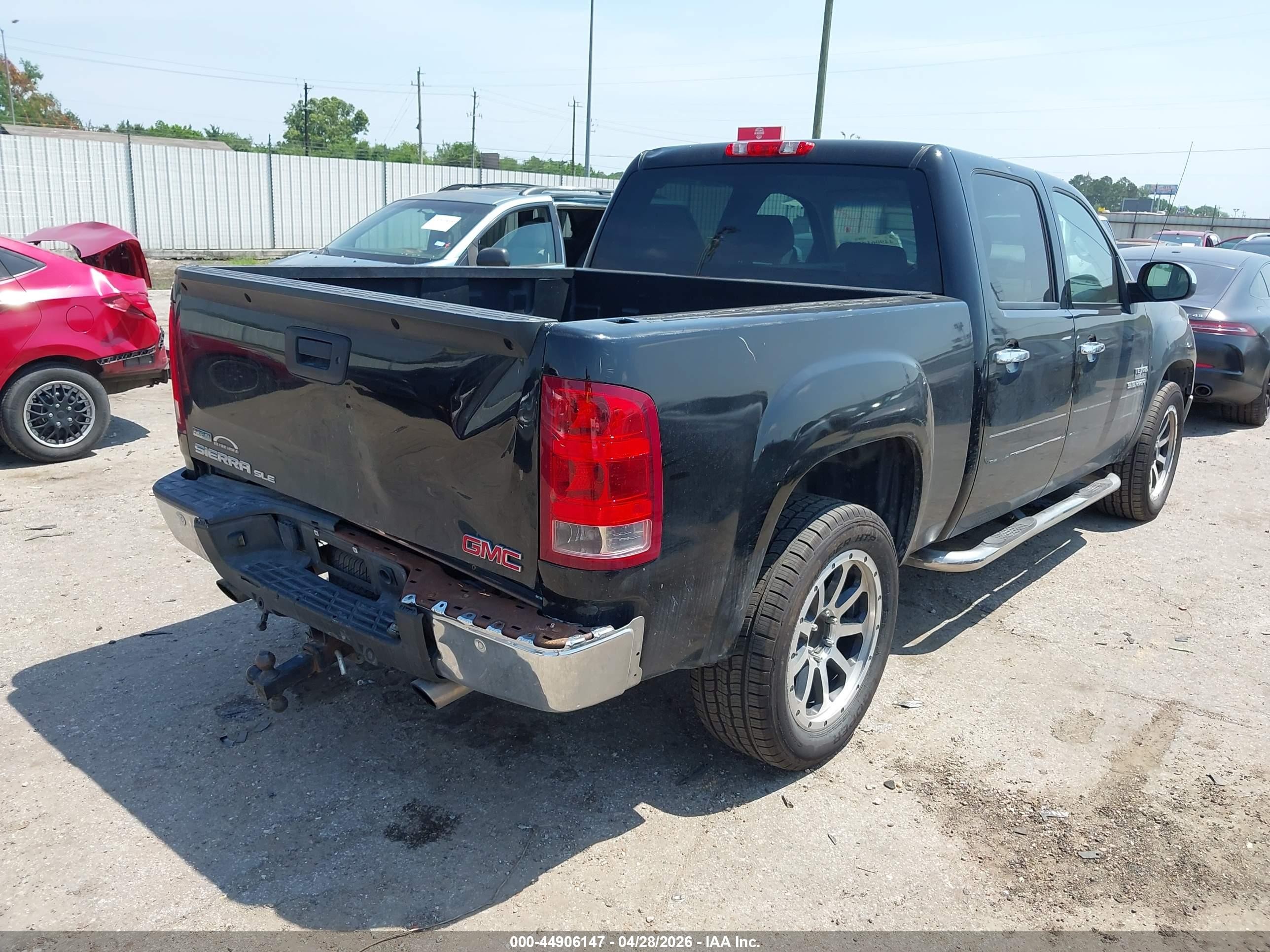 2012 Gmc Sierra 1500 Sle Черный vin: 3GTP1VE00CG144407