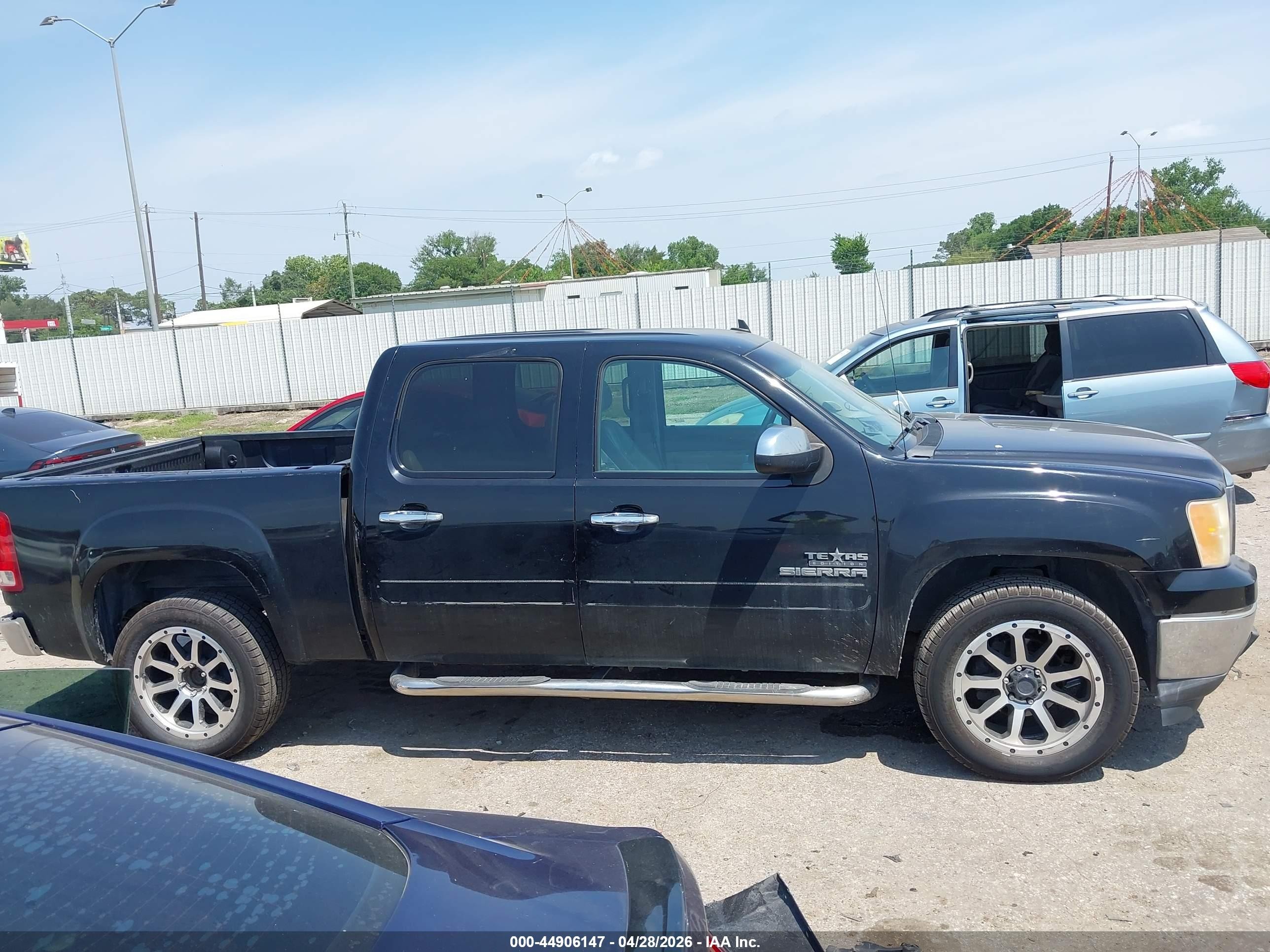 2012 Gmc Sierra 1500 Sle Черный vin: 3GTP1VE00CG144407