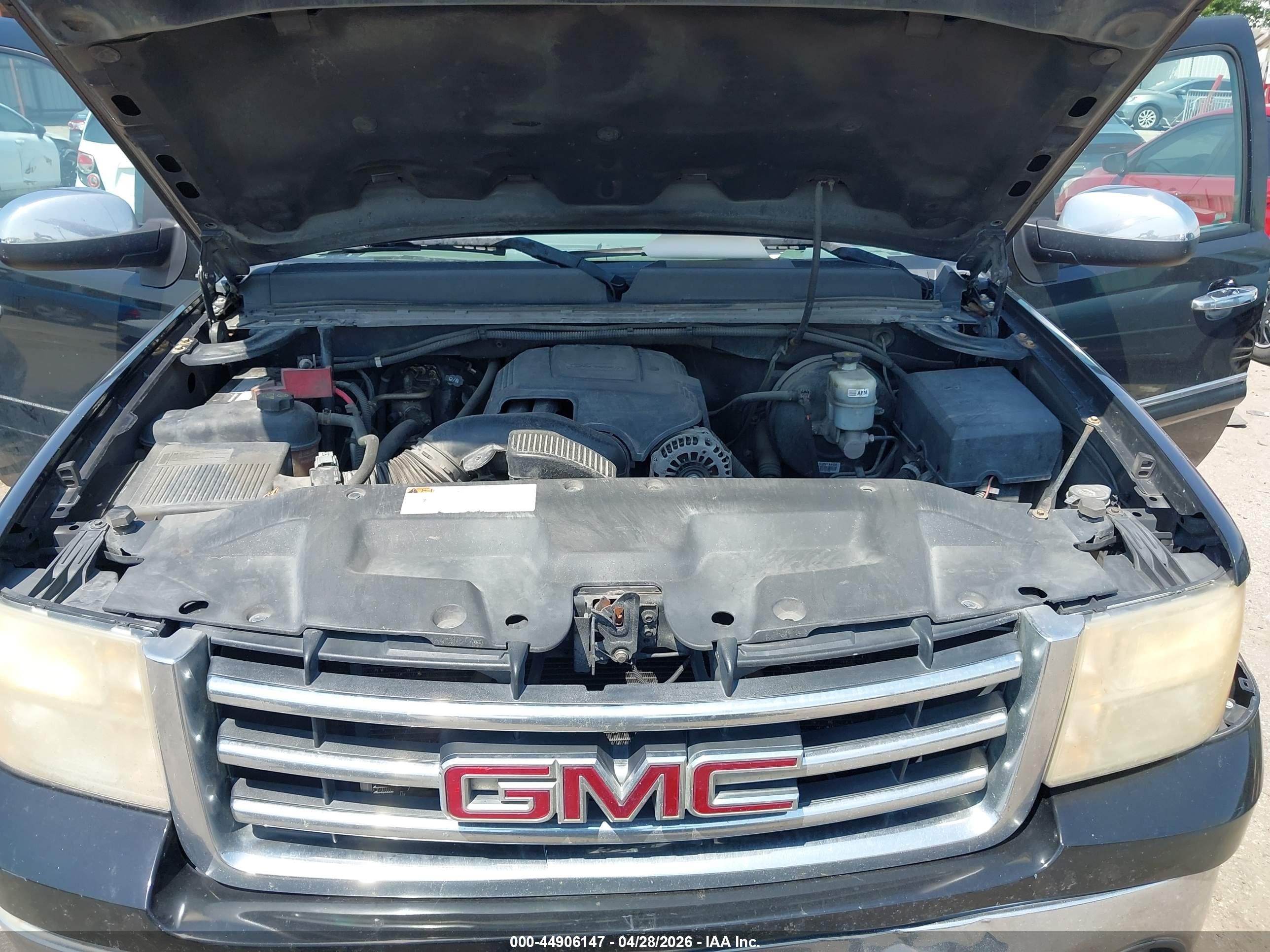 2012 Gmc Sierra 1500 Sle Черный vin: 3GTP1VE00CG144407