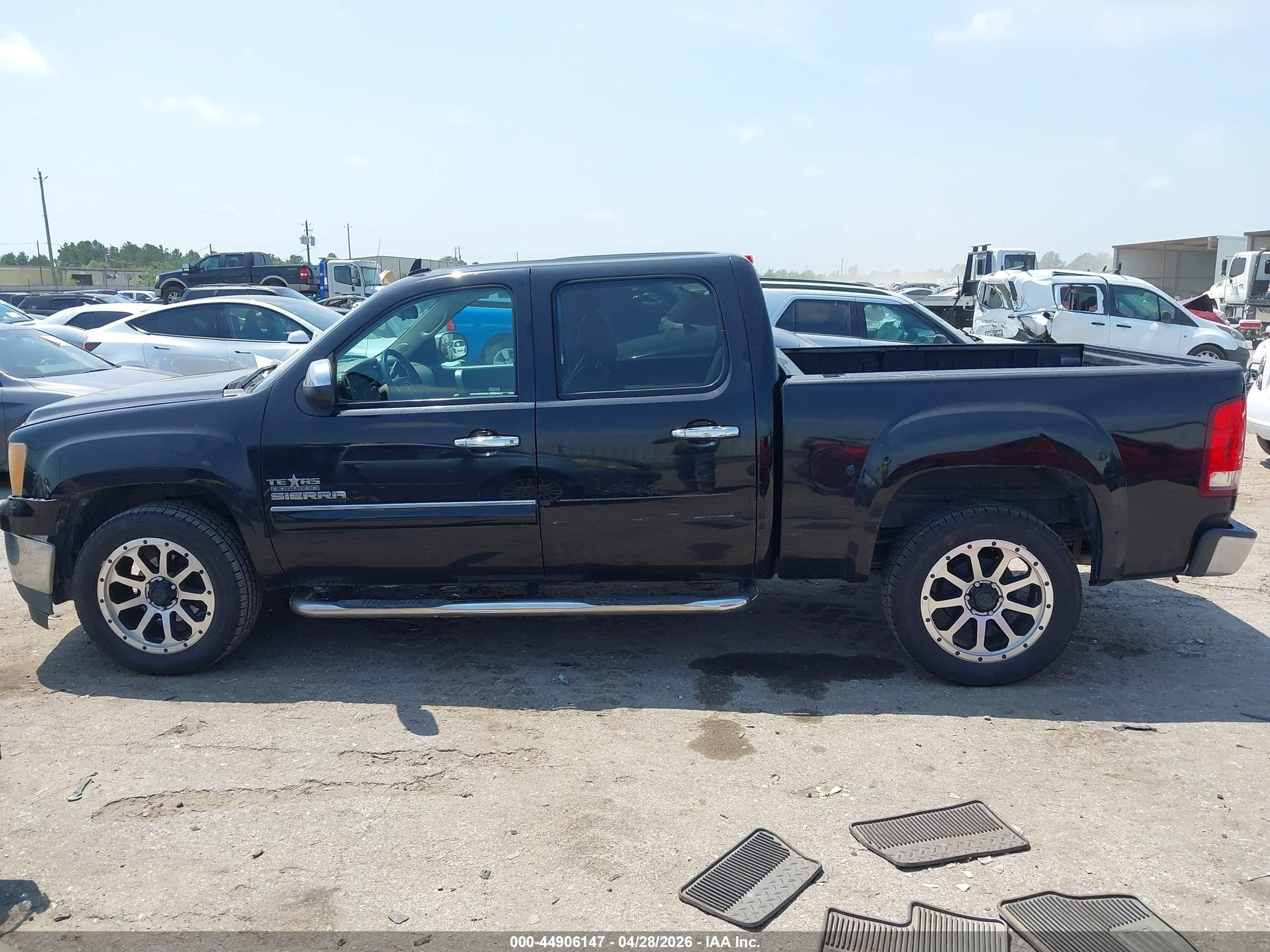 2012 Gmc Sierra 1500 Sle Черный vin: 3GTP1VE00CG144407