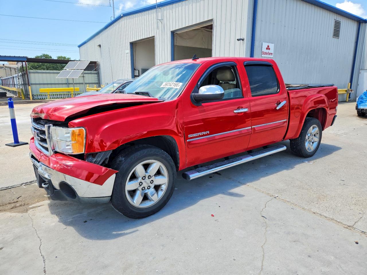 2013 Gmc Sierra C1500 Sle Red vin: 3GTP1VE00DG114499