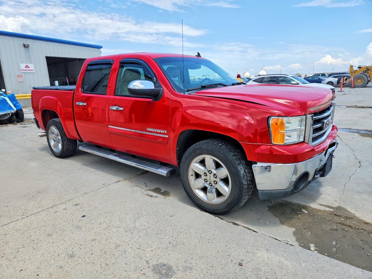 2013 Gmc Sierra C1500 Sle Red vin: 3GTP1VE00DG114499