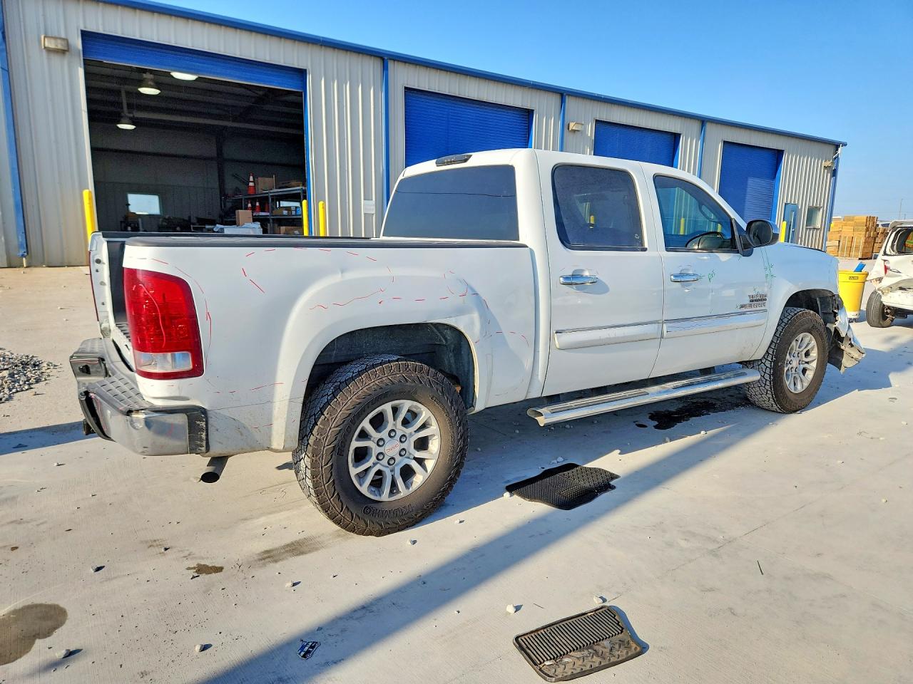 2013 Gmc Sierra C1500 Sle Белый vin: 3GTP1VE00DG141816