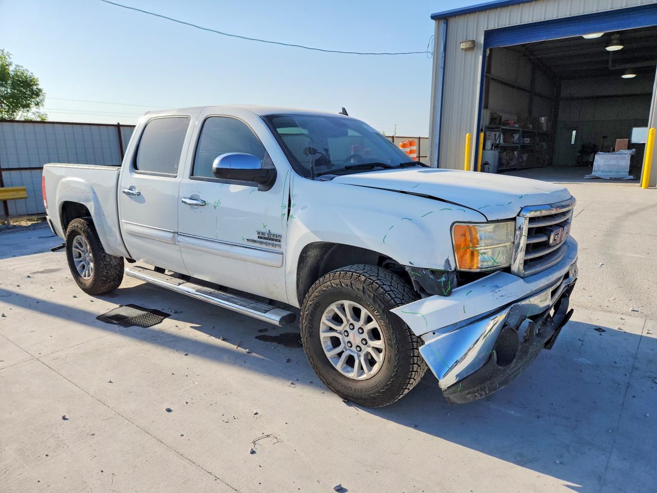 2013 Gmc Sierra C1500 Sle Белый vin: 3GTP1VE00DG141816