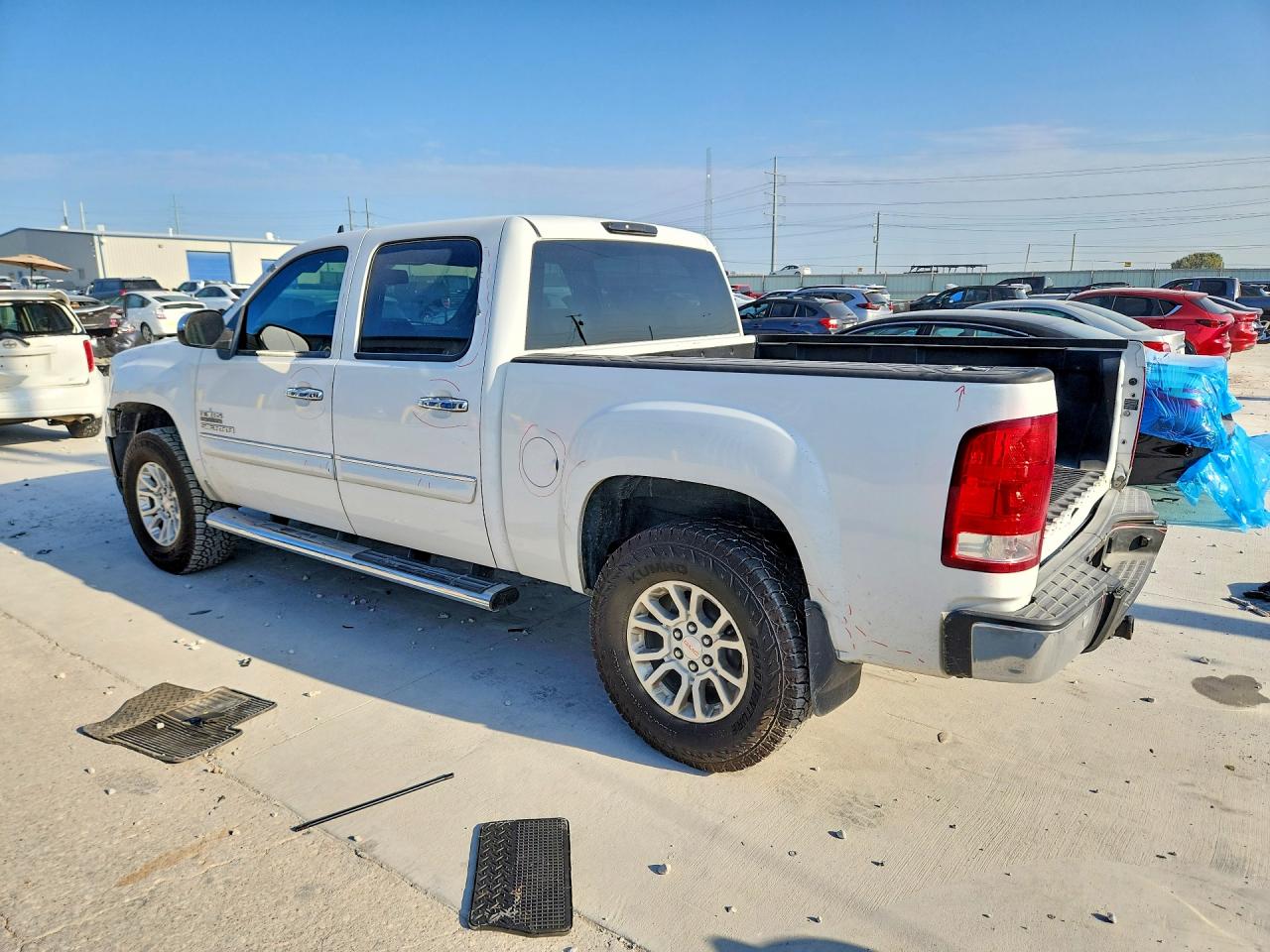 2013 Gmc Sierra C1500 Sle Белый vin: 3GTP1VE00DG141816