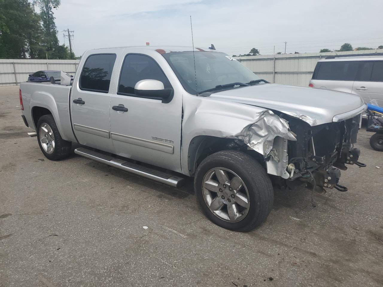 2013 Gmc Sierra C1500 Sle Silver vin: 3GTP1VE00DG332684