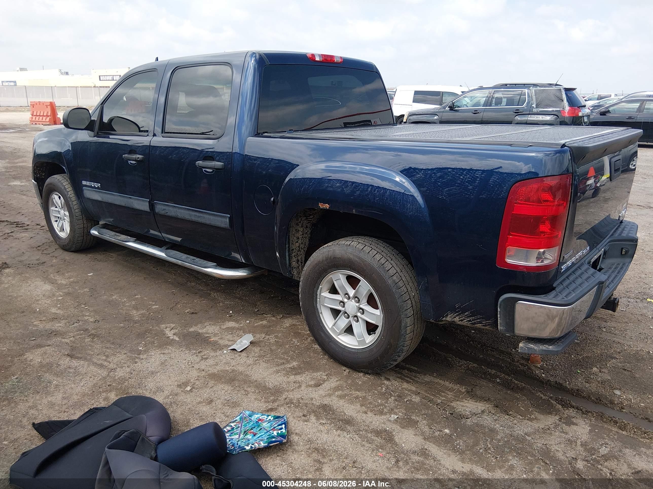 2011 Gmc Sierra 1500 Sle Blue vin: 3GTP1VE01BG192321
