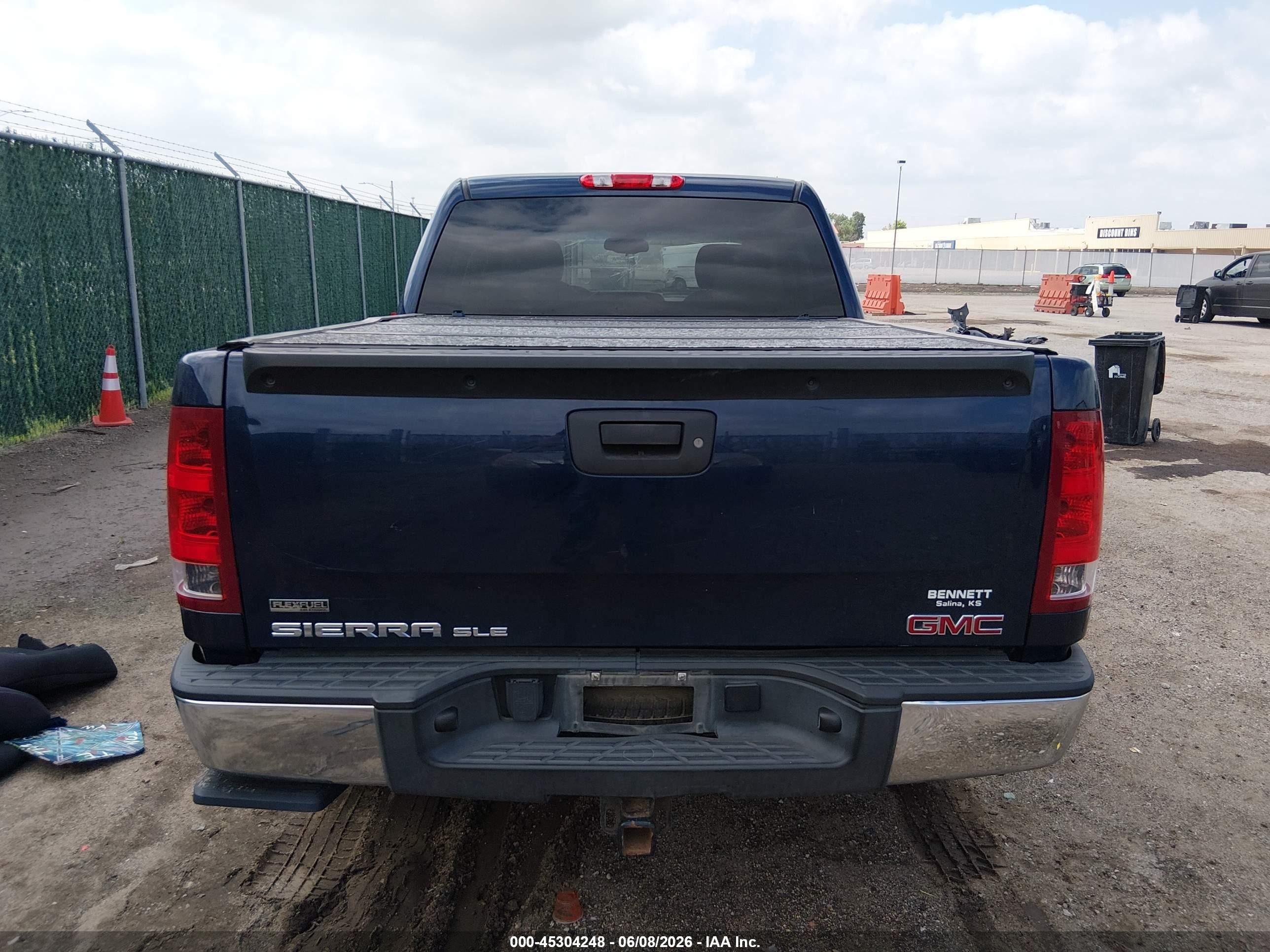 2011 Gmc Sierra 1500 Sle Blue vin: 3GTP1VE01BG192321