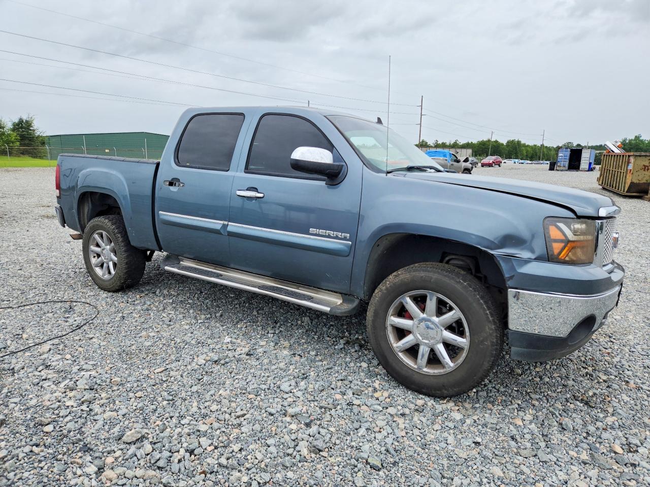 2011 Gmc Sierra C1500 Sle Blue vin: 3GTP1VE01BG396696