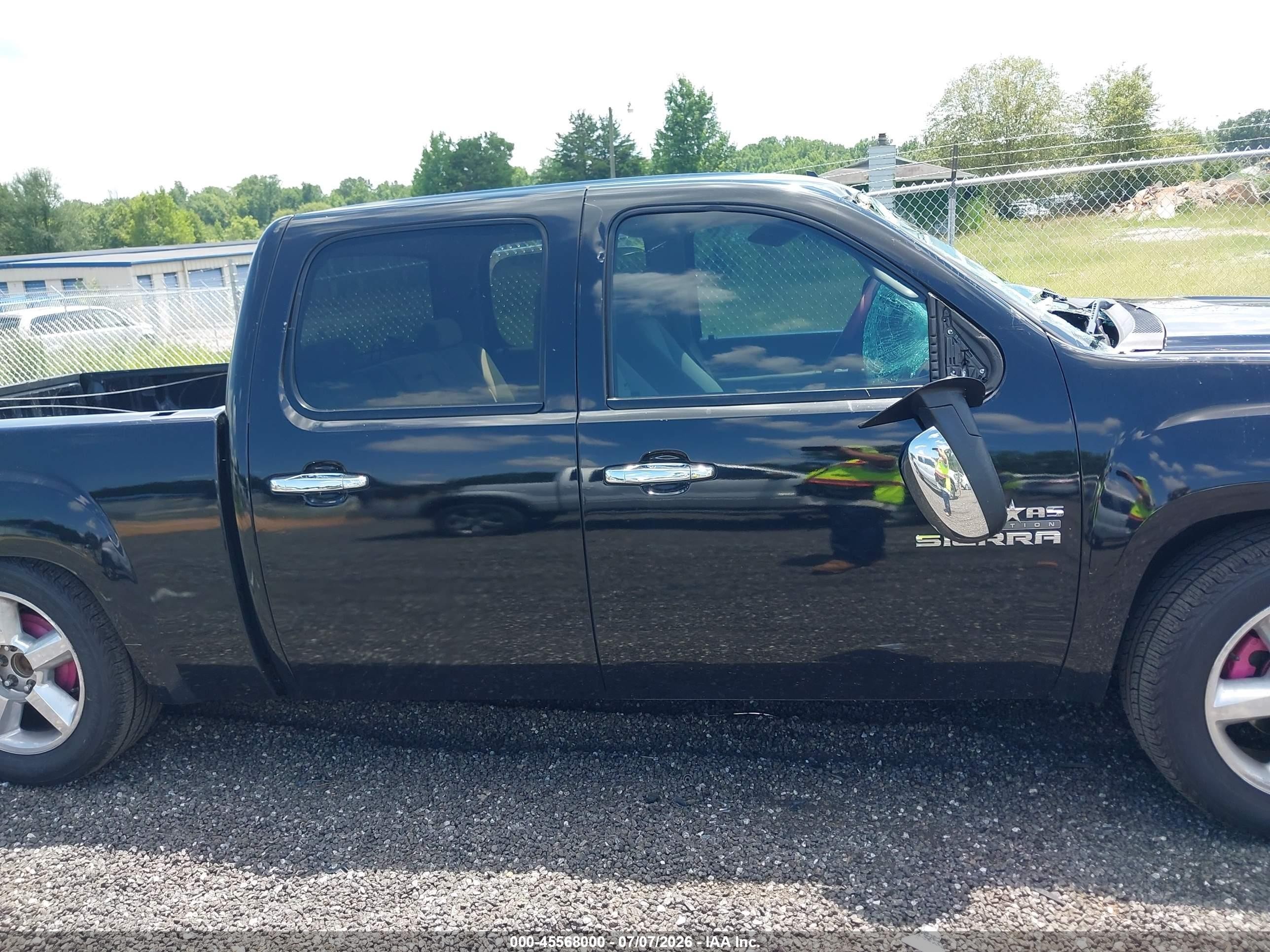 2012 Gmc Sierra 1500 Sle Black vin: 3GTP1VE01CG156999