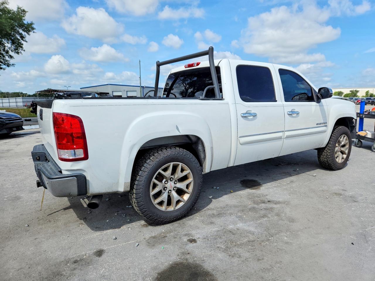 2012 Gmc Sierra C1500 Sle White vin: 3GTP1VE01CG221799