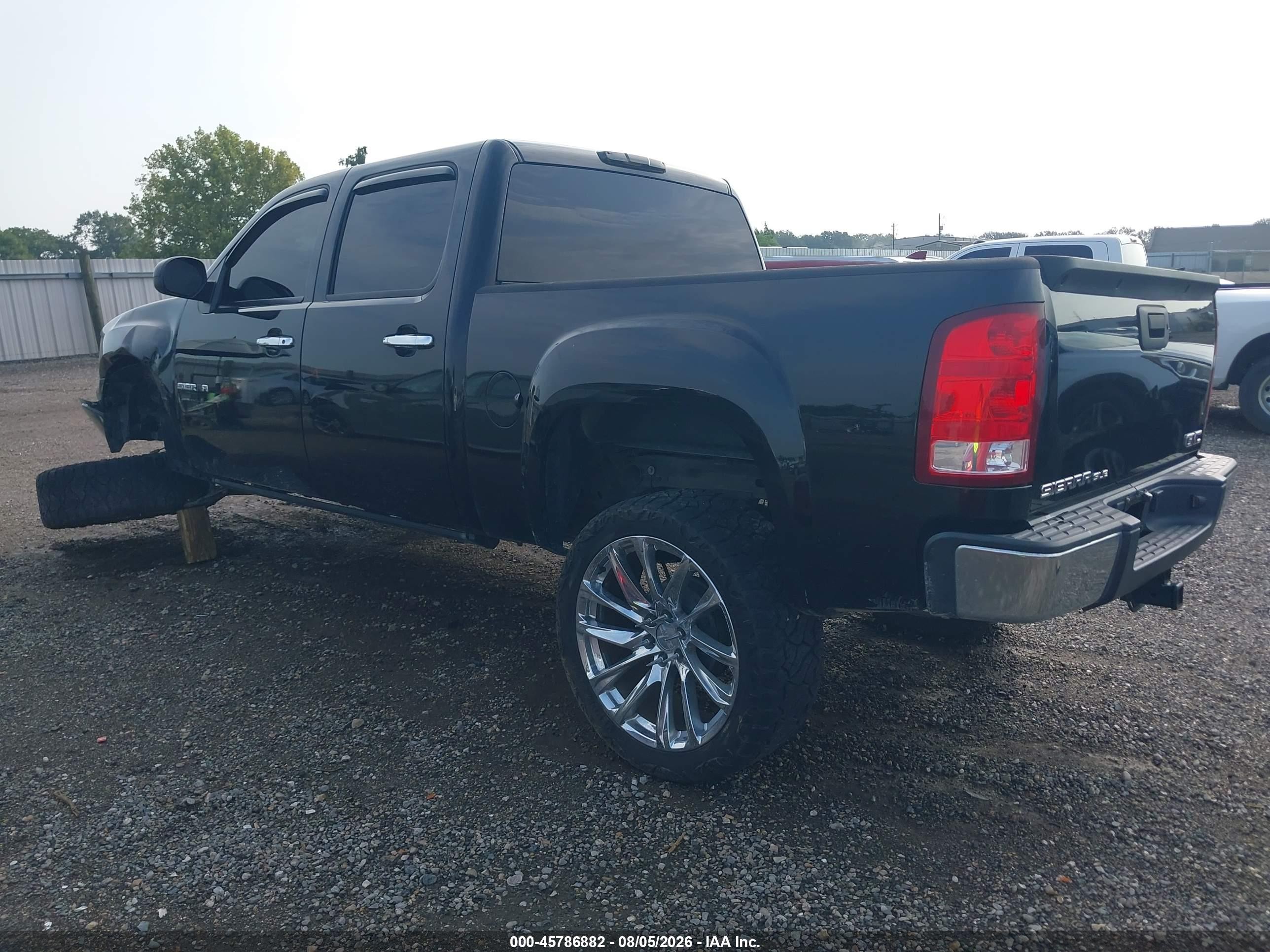 2012 Gmc Sierra 1500 Sle Black vin: 3GTP1VE01CG225304