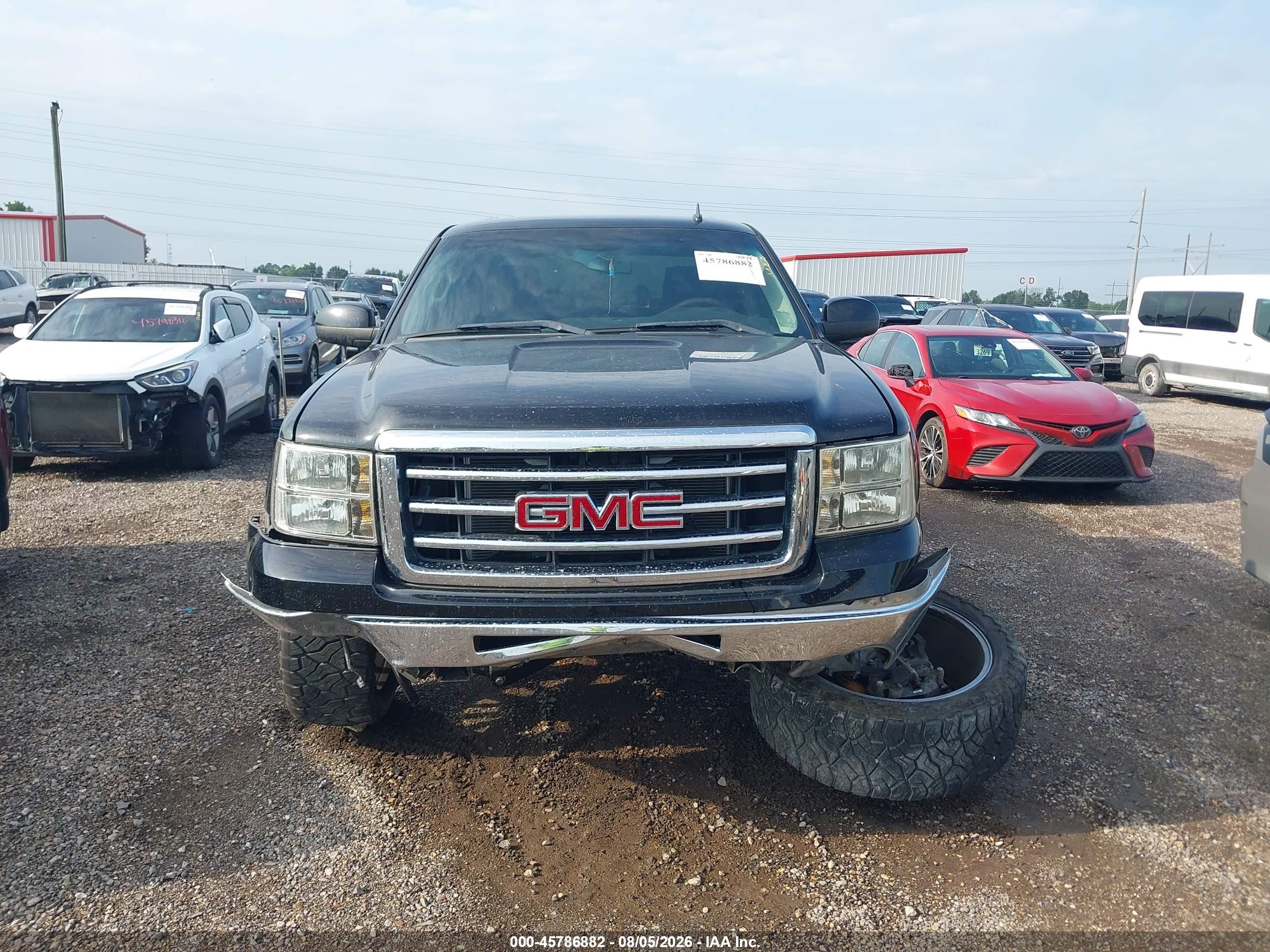 2012 Gmc Sierra 1500 Sle Black vin: 3GTP1VE01CG225304