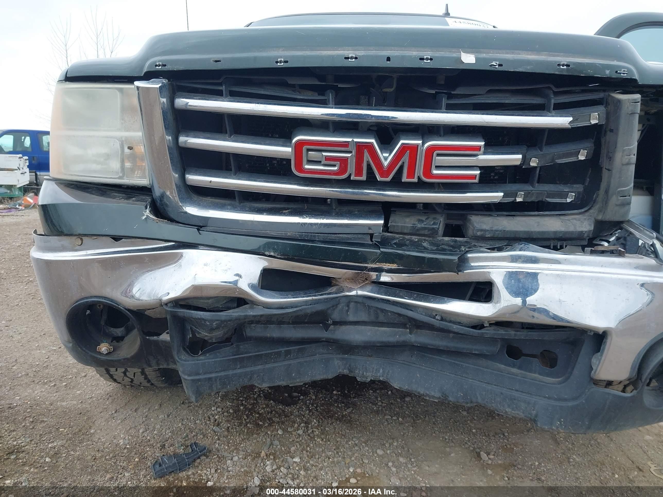 2013 Gmc Sierra 1500 Sle Зеленый vin: 3GTP1VE01DG208925