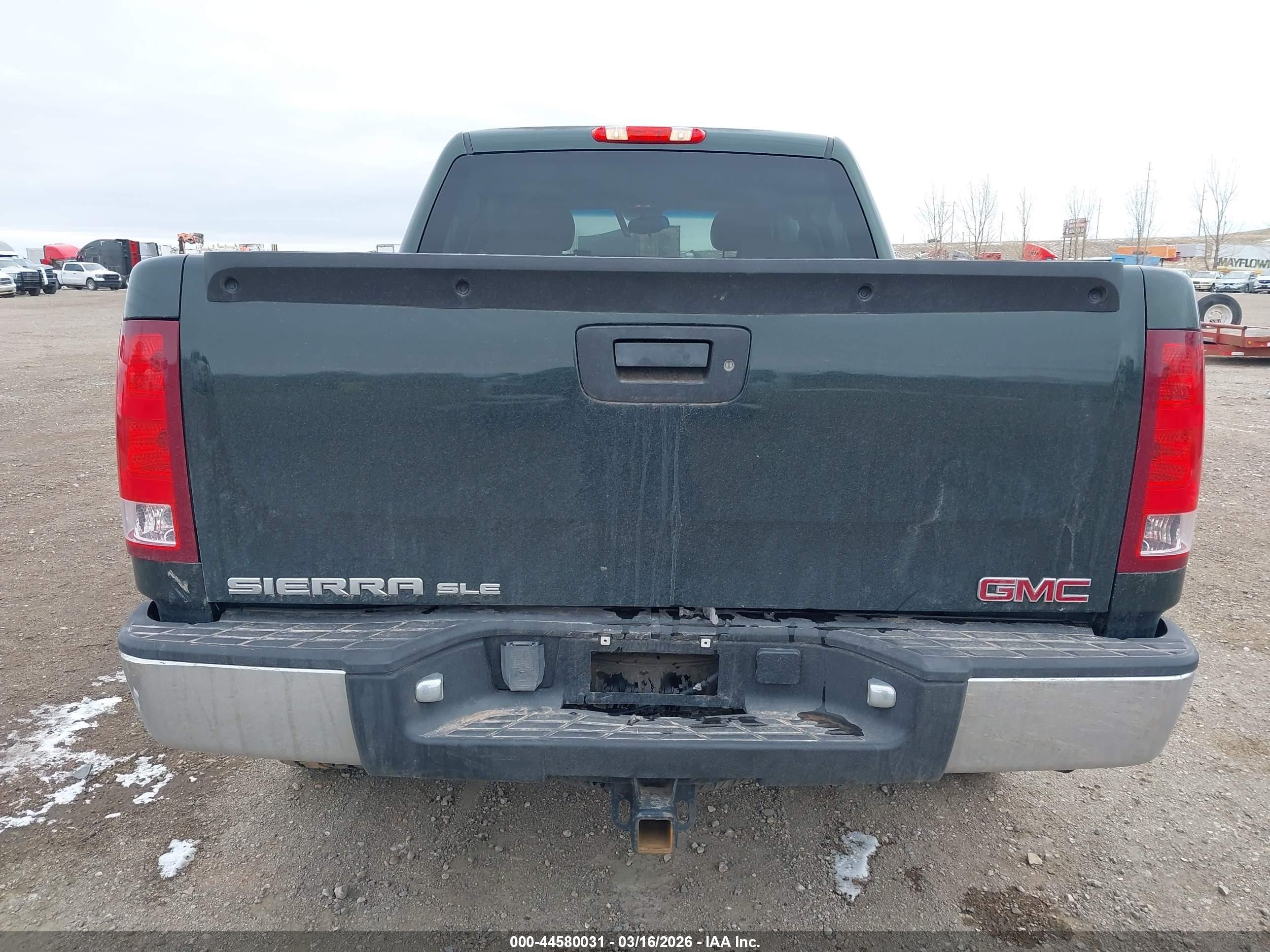 2013 Gmc Sierra 1500 Sle Зеленый vin: 3GTP1VE01DG208925