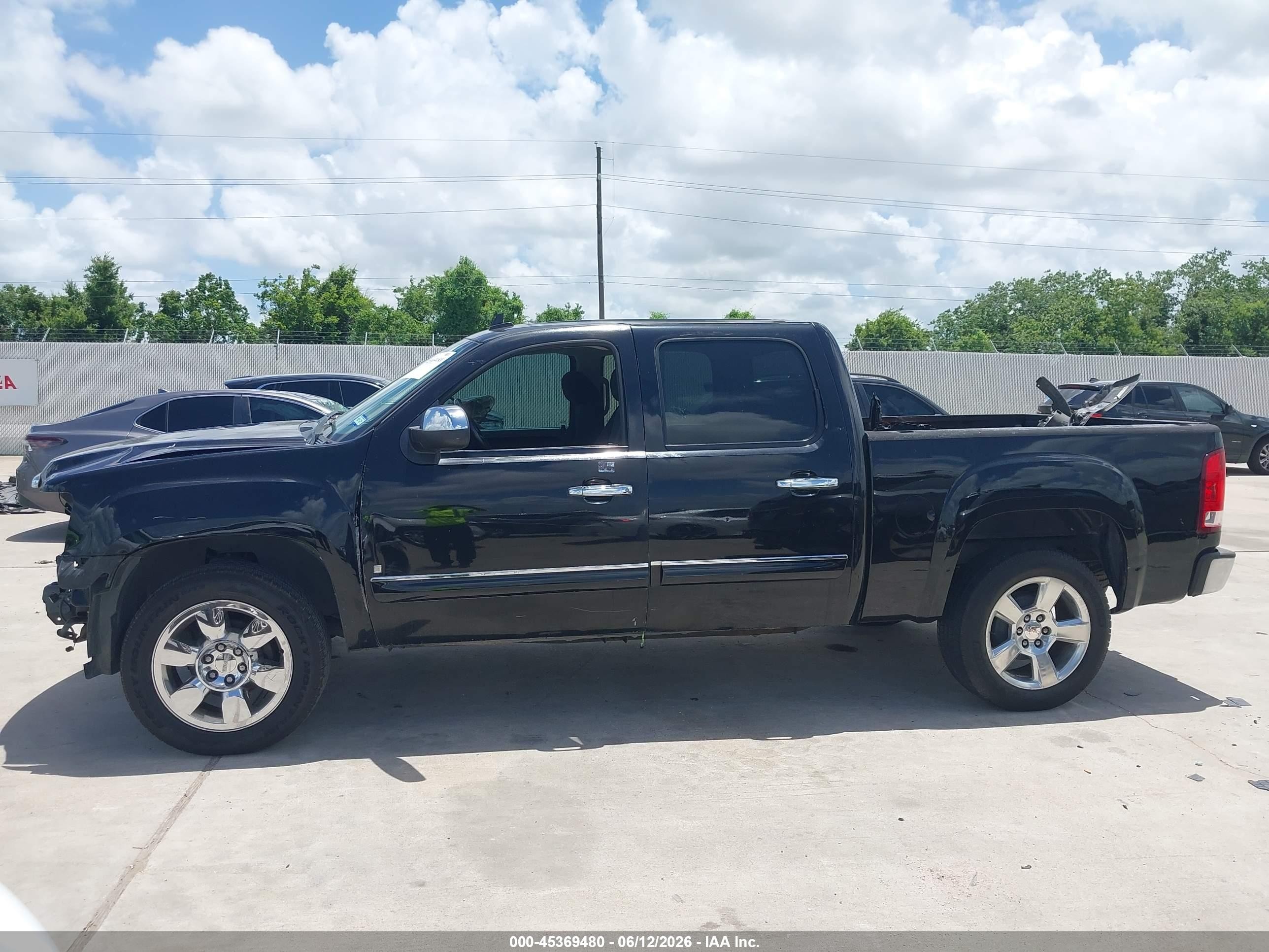 2011 Gmc Sierra 1500 Sle Black vin: 3GTP1VE02BG240862