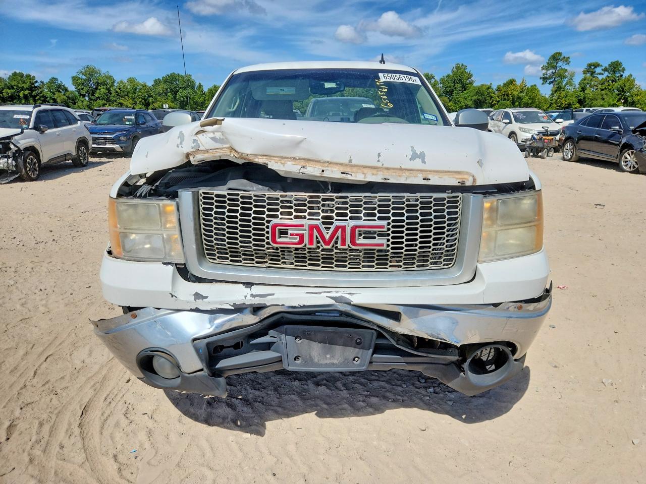 2011 Gmc Sierra C1500 Sle White vin: 3GTP1VE02BG360855