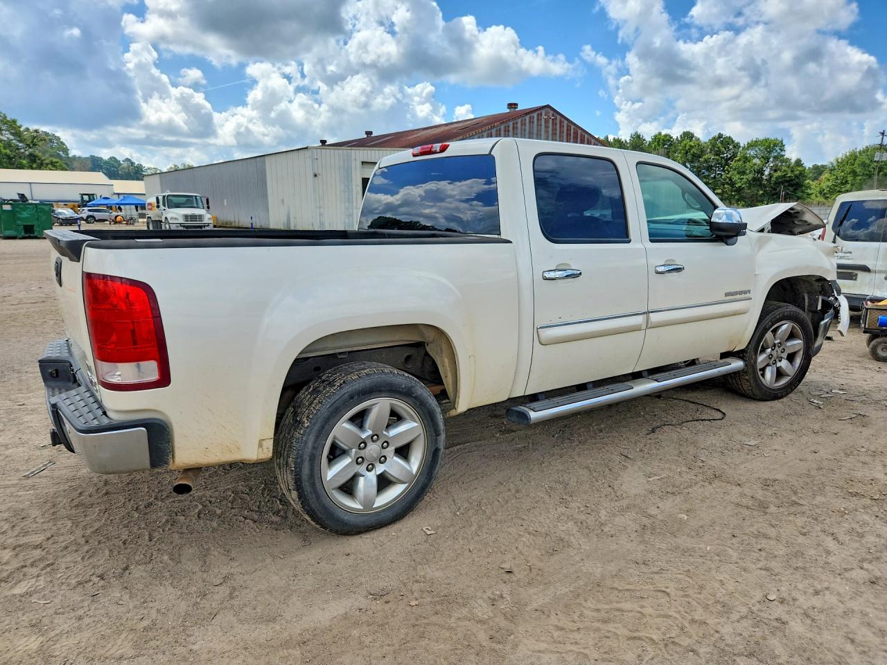 2012 Gmc Sierra C1500 Sle White vin: 3GTP1VE02CG214411