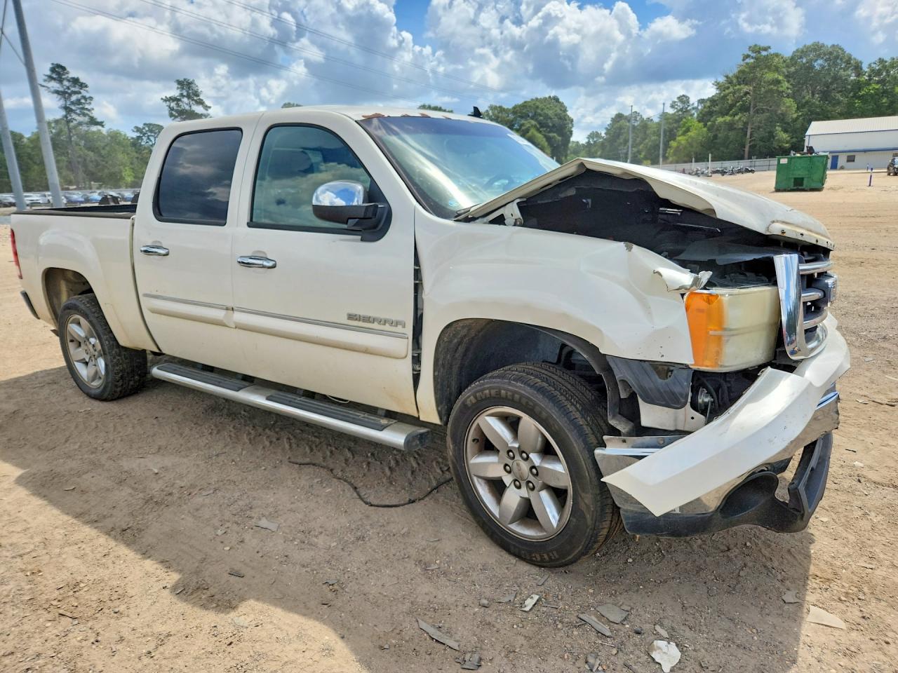 2012 Gmc Sierra C1500 Sle White vin: 3GTP1VE02CG214411