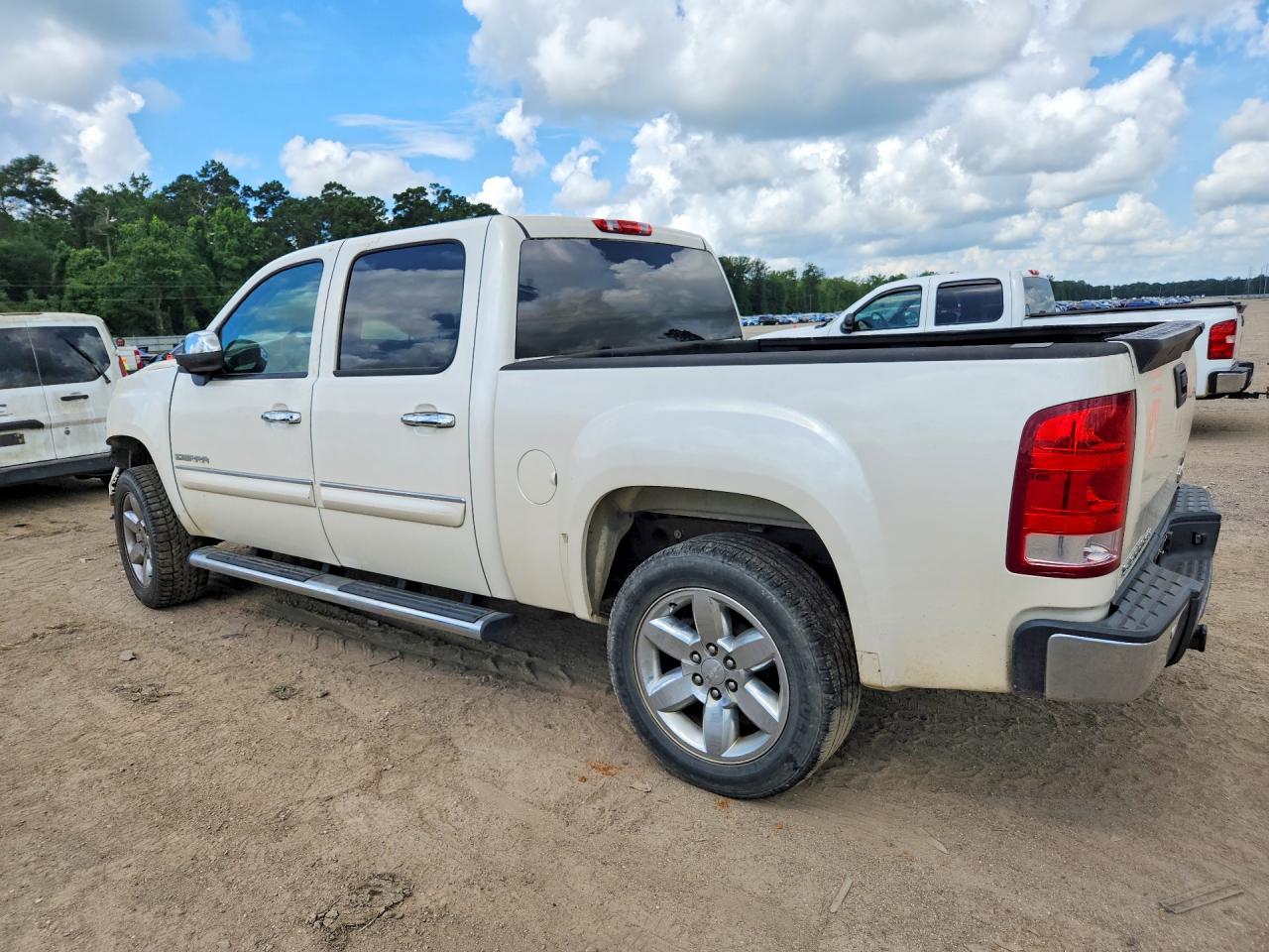 2012 Gmc Sierra C1500 Sle White vin: 3GTP1VE02CG214411