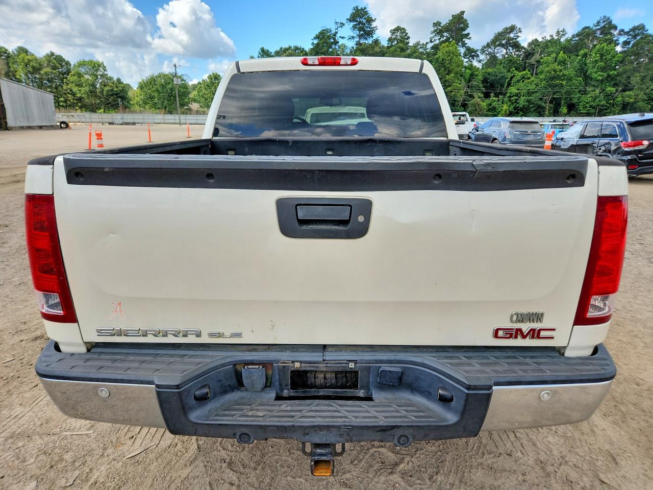 2012 Gmc Sierra C1500 Sle White vin: 3GTP1VE02CG214411