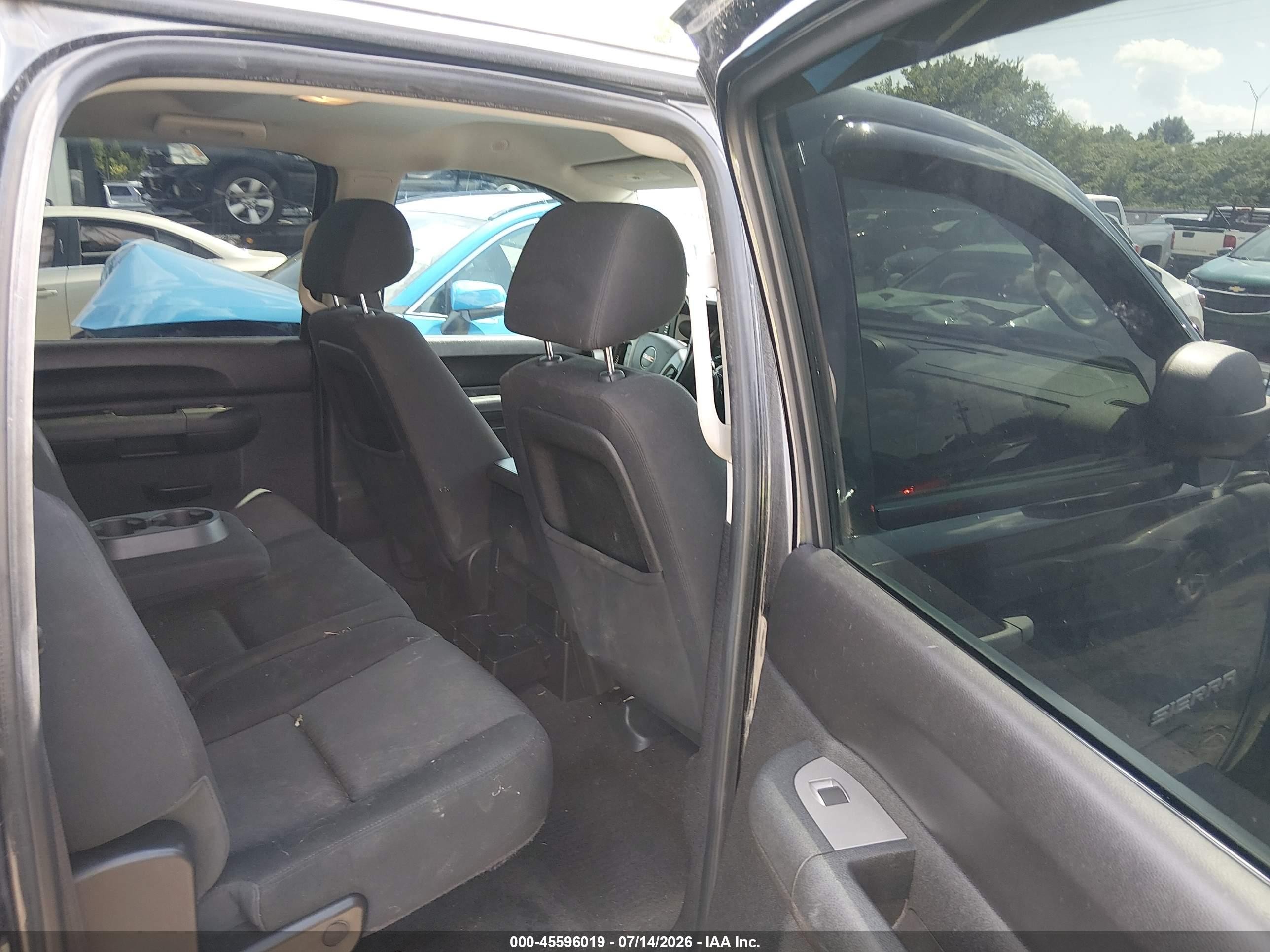 2012 Gmc Sierra 1500 Sle Black vin: 3GTP1VE02CG253788