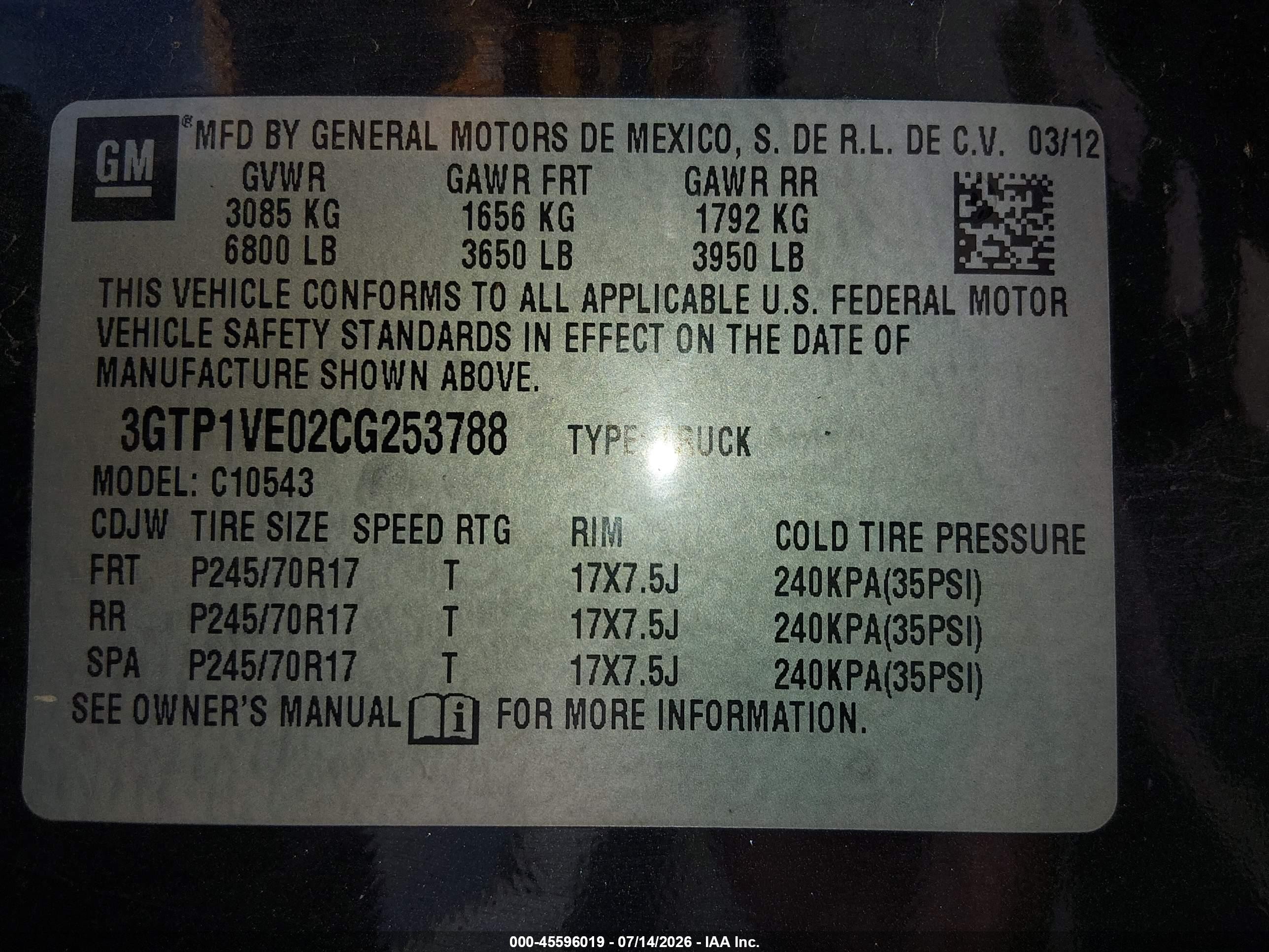 2012 Gmc Sierra 1500 Sle Black vin: 3GTP1VE02CG253788