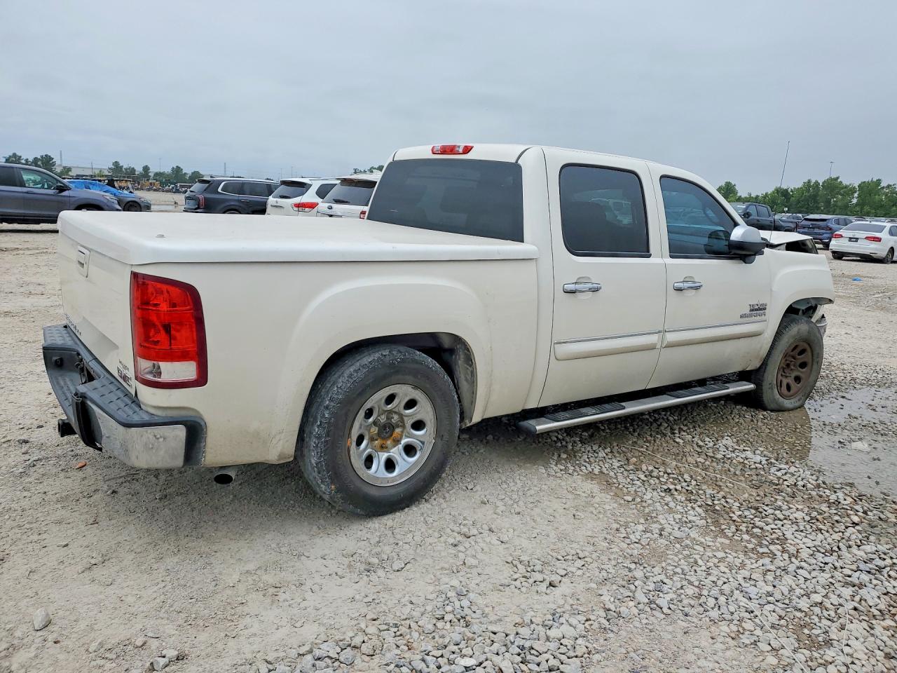 2012 Gmc Sierra C1500 Sle White vin: 3GTP1VE02CG309793