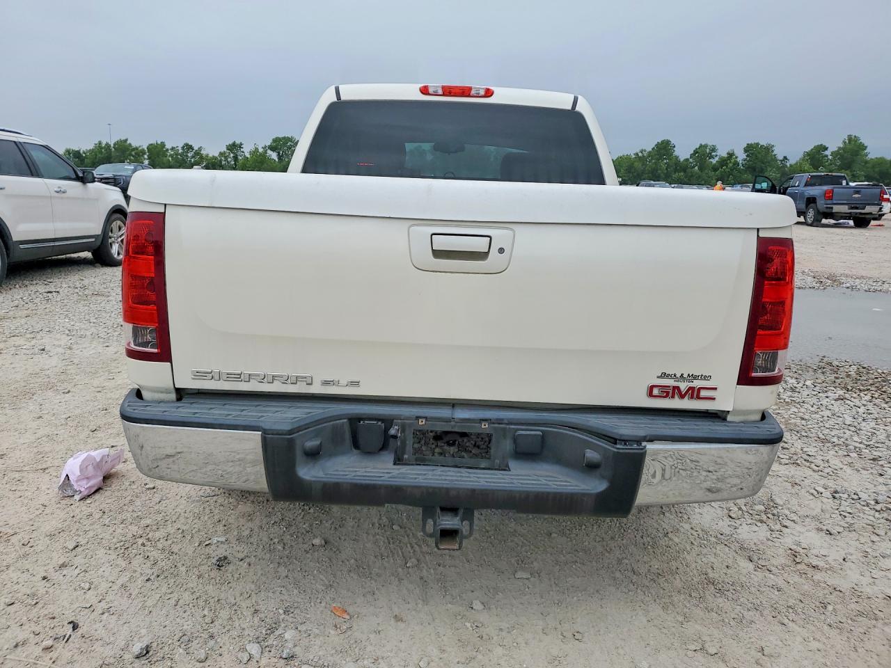 2012 Gmc Sierra C1500 Sle White vin: 3GTP1VE02CG309793