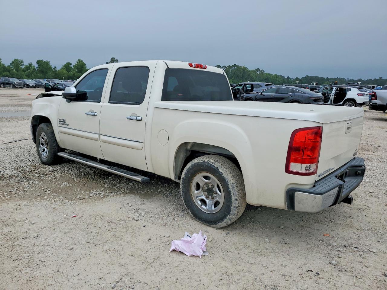 2012 Gmc Sierra C1500 Sle White vin: 3GTP1VE02CG309793