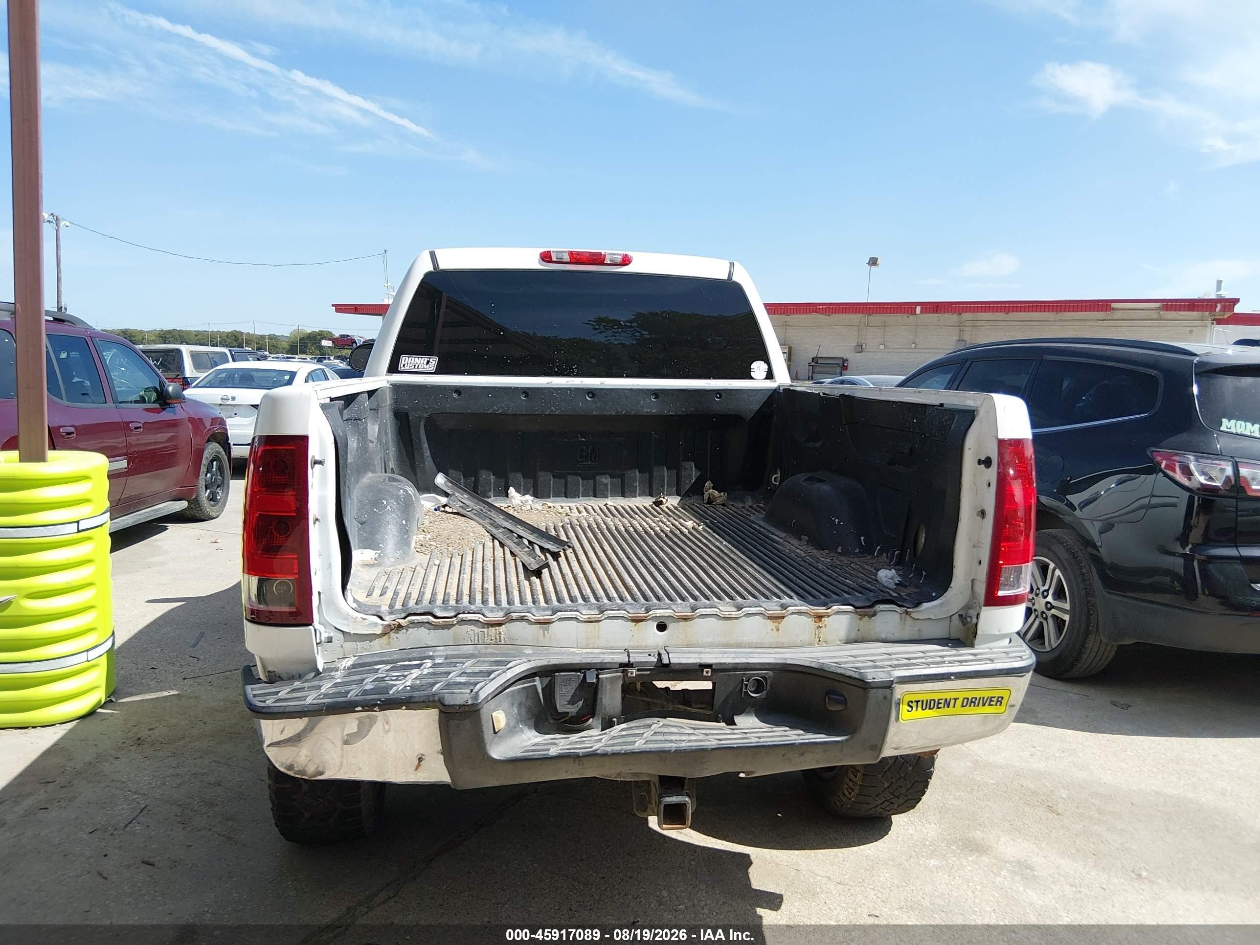 2013 Gmc Sierra 1500 Sle White vin: 3GTP1VE02DG175840