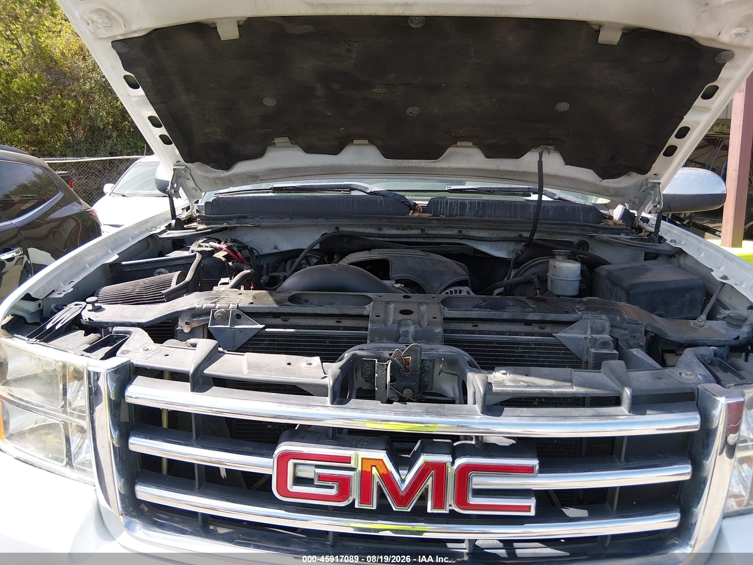 2013 Gmc Sierra 1500 Sle White vin: 3GTP1VE02DG175840