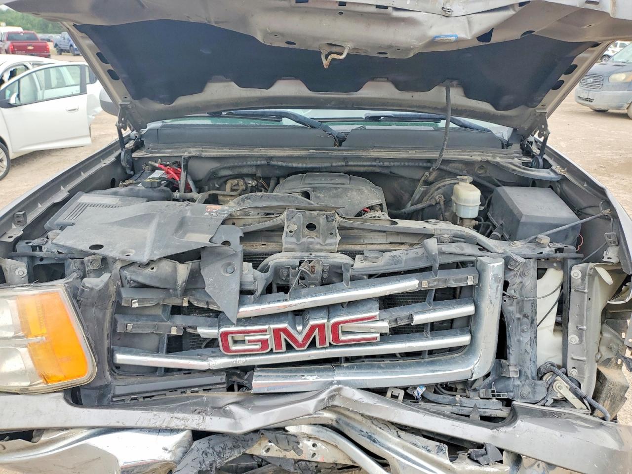 2013 Gmc Sierra C1500 Sle Gray vin: 3GTP1VE02DG310380