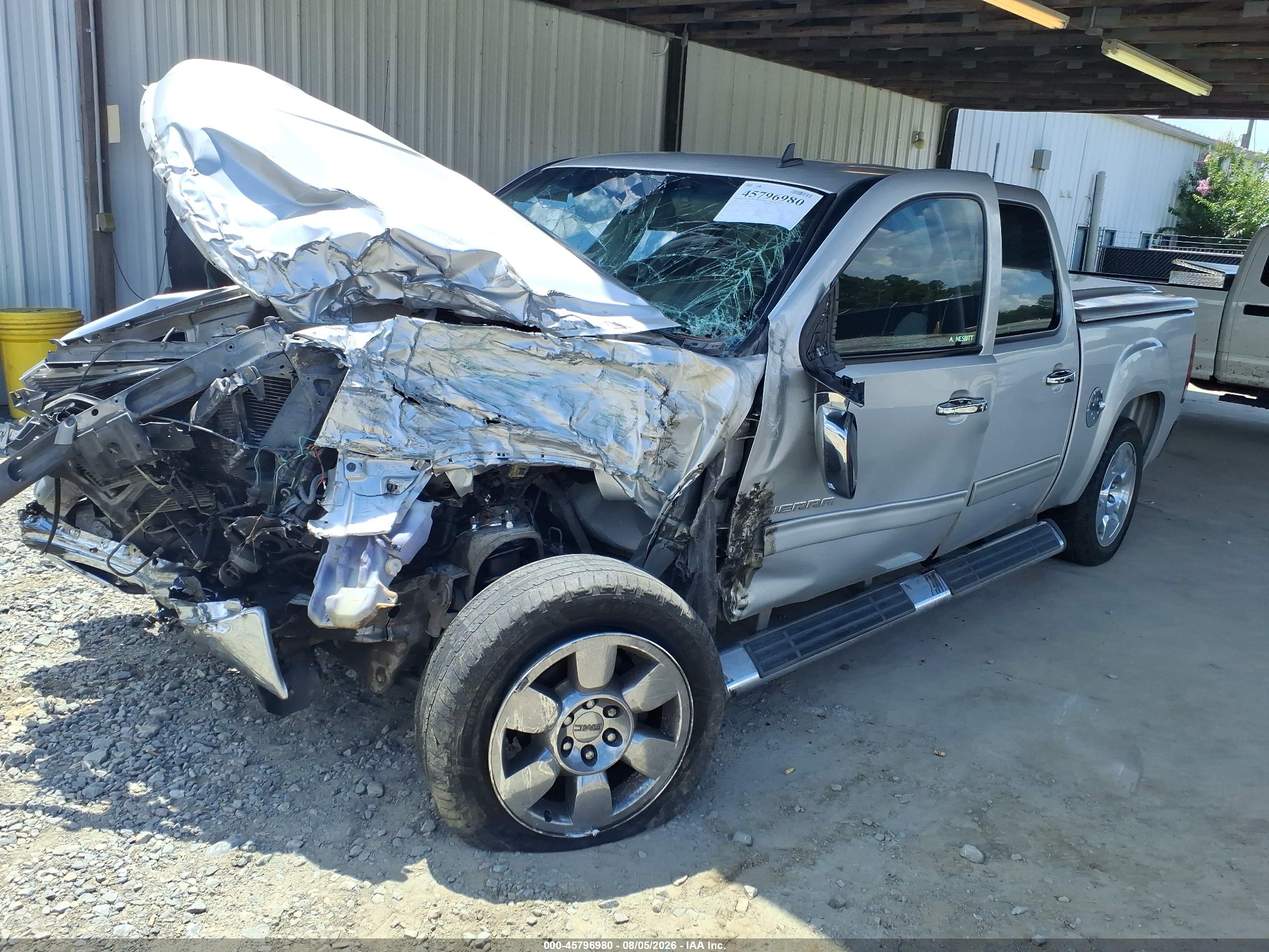 2011 Gmc Sierra 1500 Sle Silver vin: 3GTP1VE03BG106930