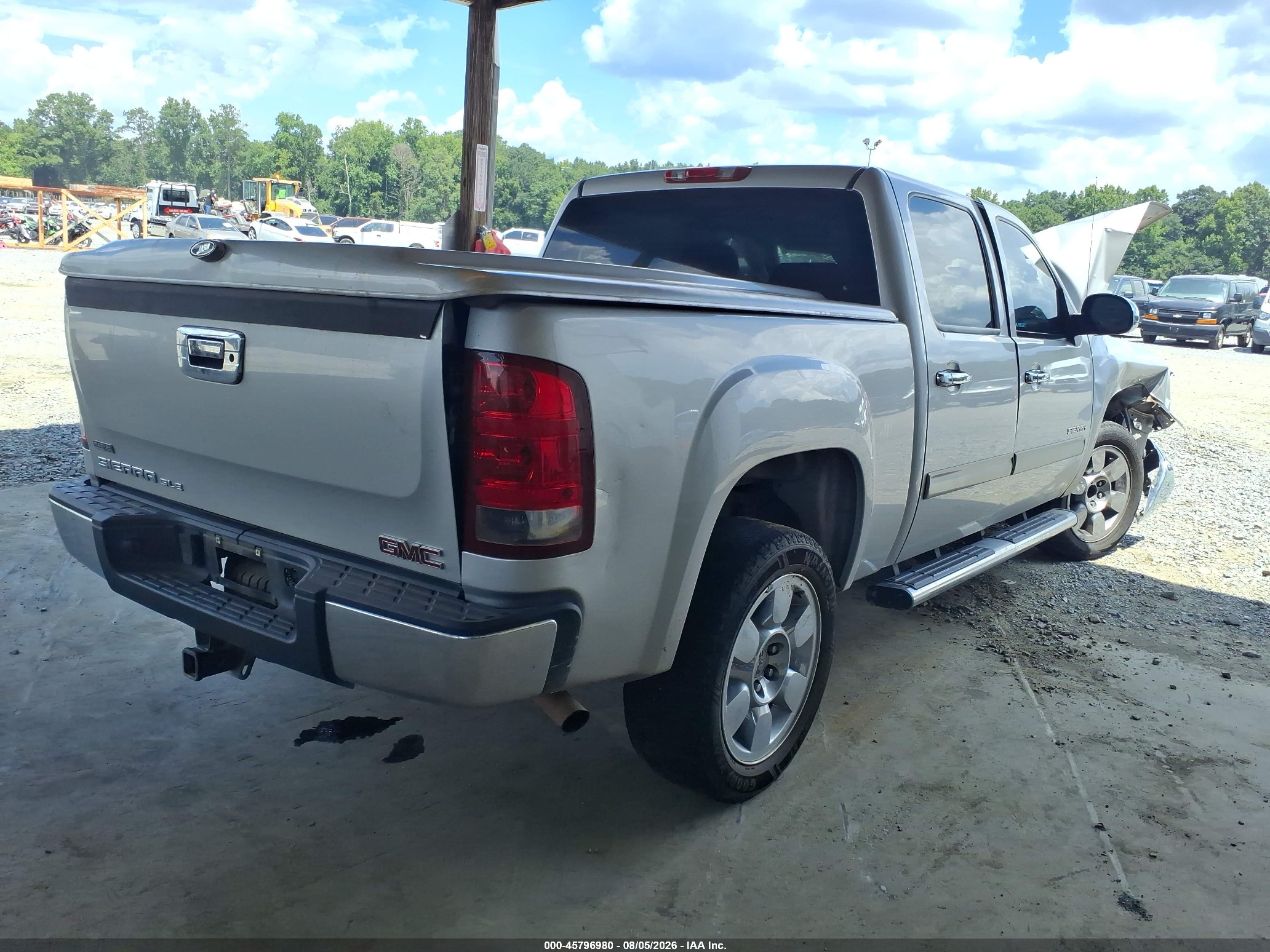 2011 Gmc Sierra 1500 Sle Silver vin: 3GTP1VE03BG106930