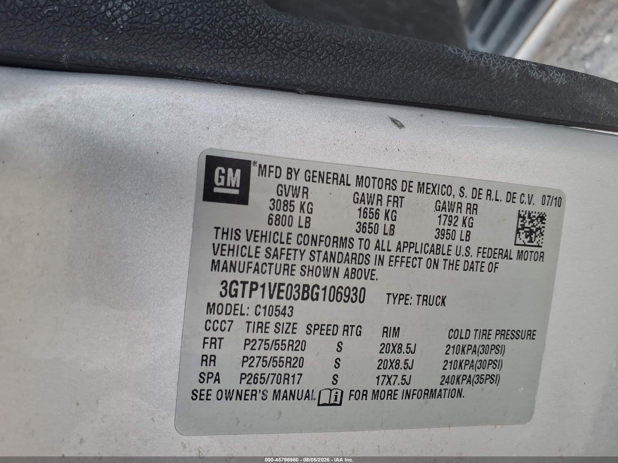 2011 Gmc Sierra 1500 Sle Silver vin: 3GTP1VE03BG106930