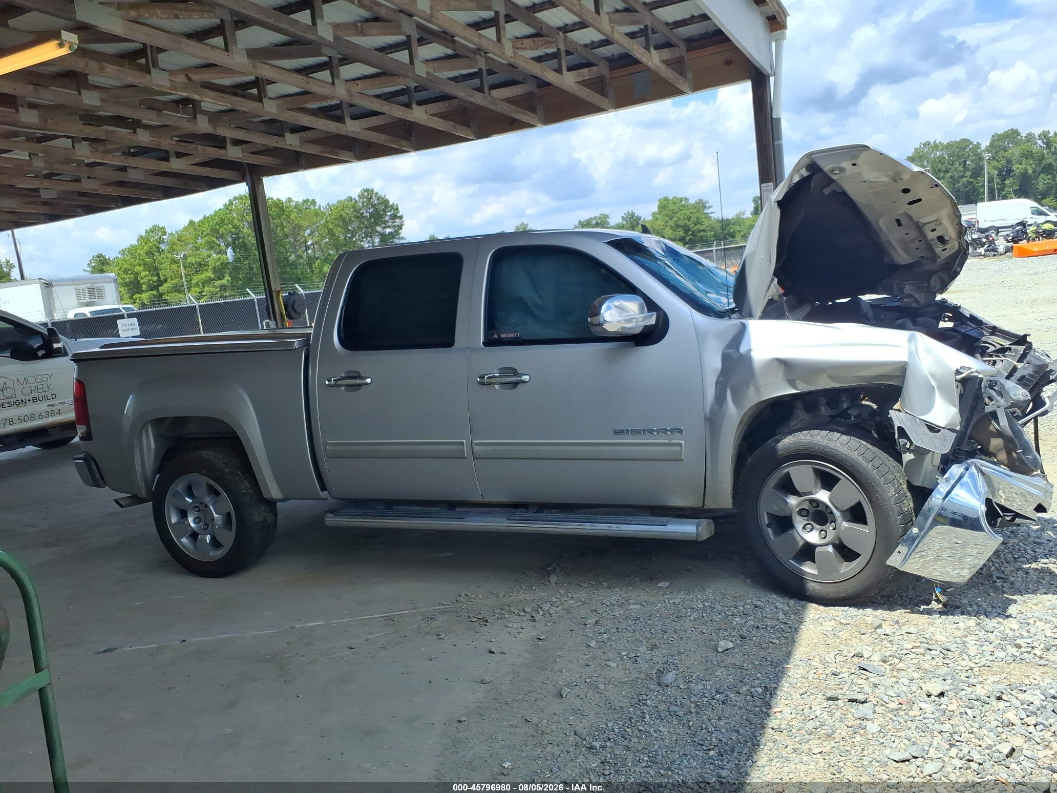 2011 Gmc Sierra 1500 Sle Silver vin: 3GTP1VE03BG106930