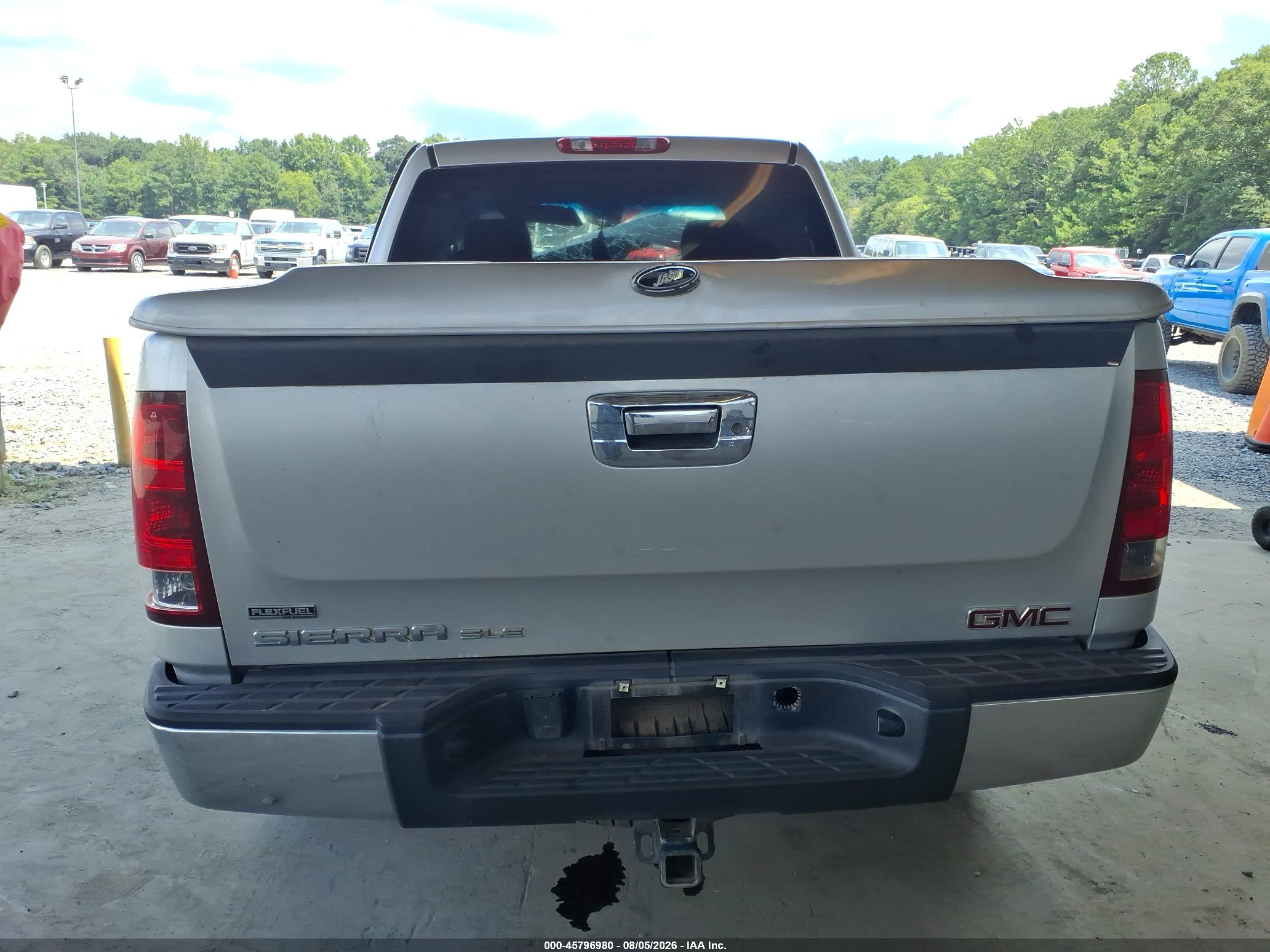 2011 Gmc Sierra 1500 Sle Silver vin: 3GTP1VE03BG106930