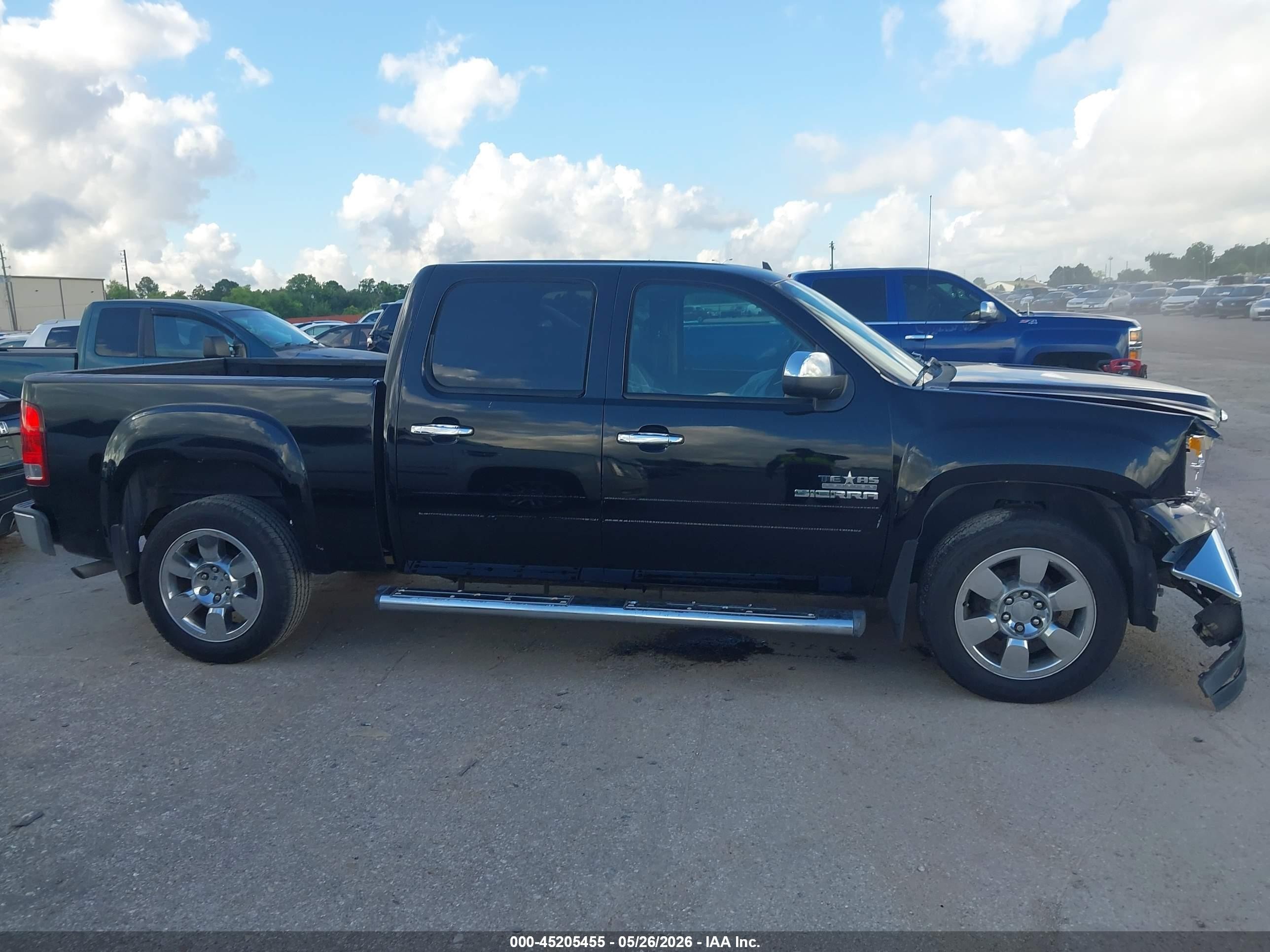 2011 Gmc Sierra 1500 Sle Black vin: 3GTP1VE03BG143668