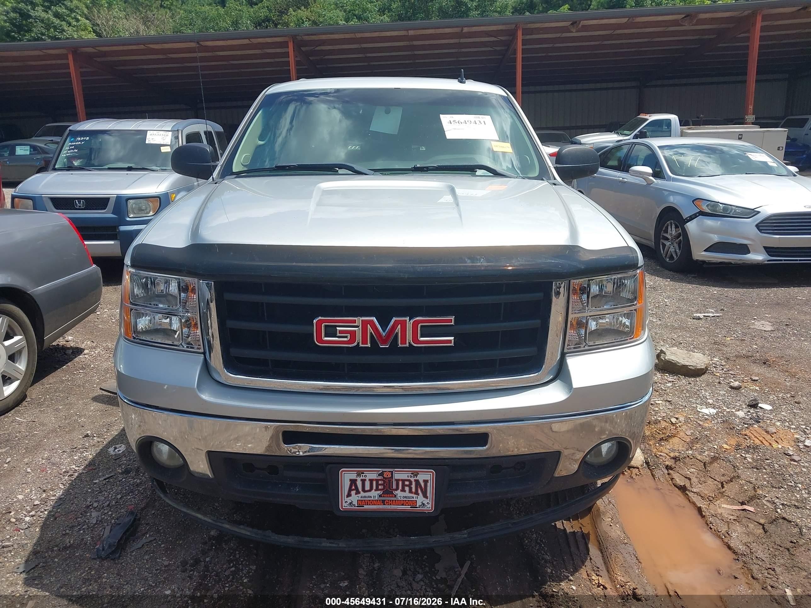 2011 Gmc Sierra 1500 Sle Серебряный vin: 3GTP1VE03BG269707