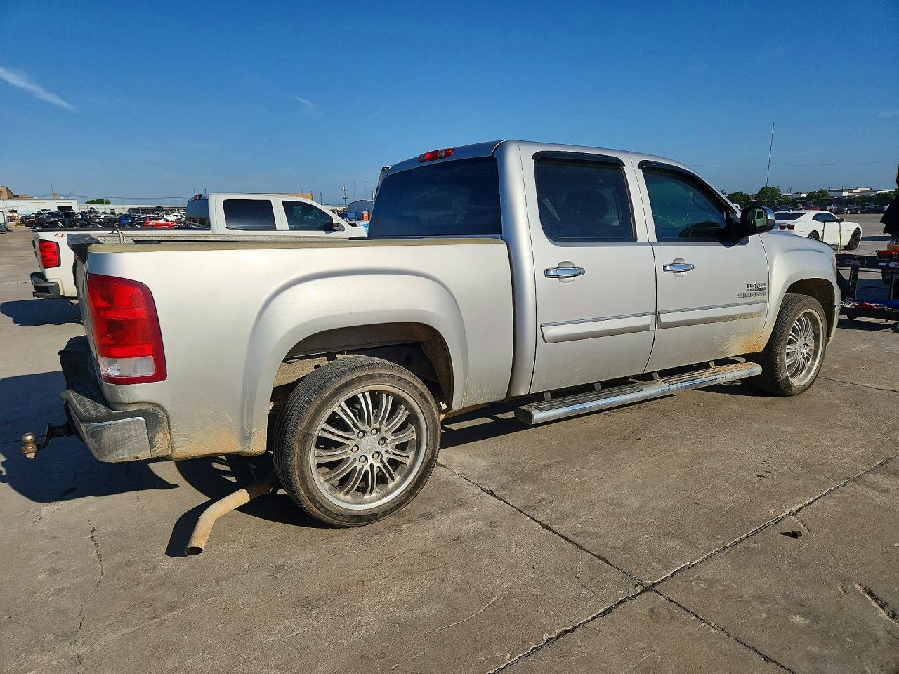 2011 Gmc Sierra C1500 Sle Silver vin: 3GTP1VE03BG310191